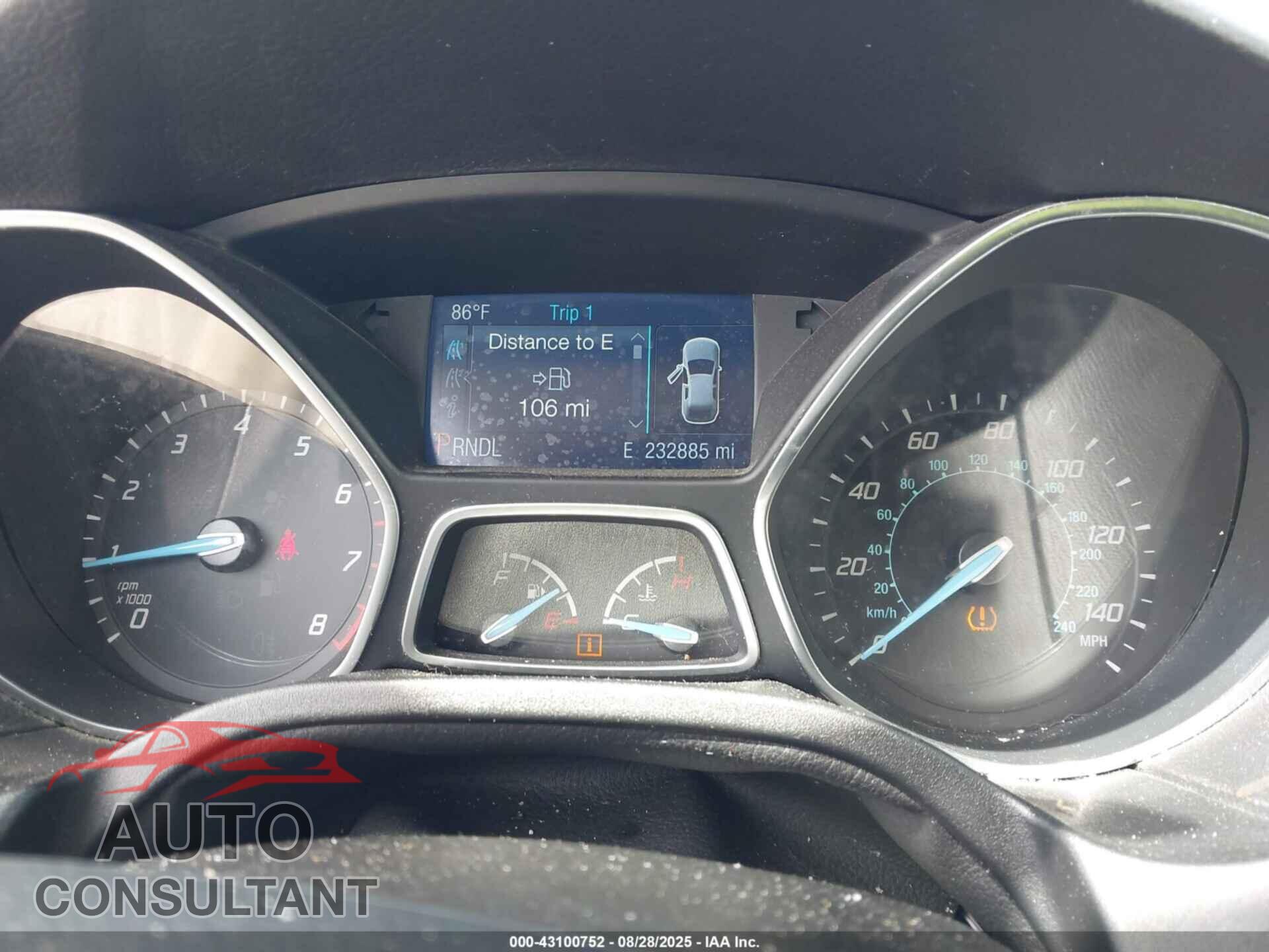 FORD FOCUS 2014 - 1FADP3K27EL149384