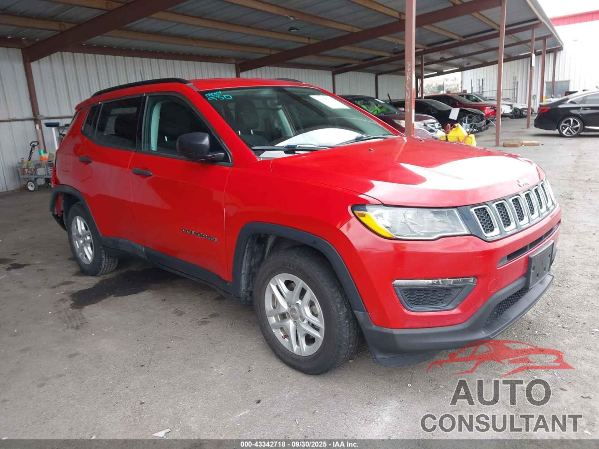 JEEP COMPASS 2019 - 3C4NJCAB4KT726504