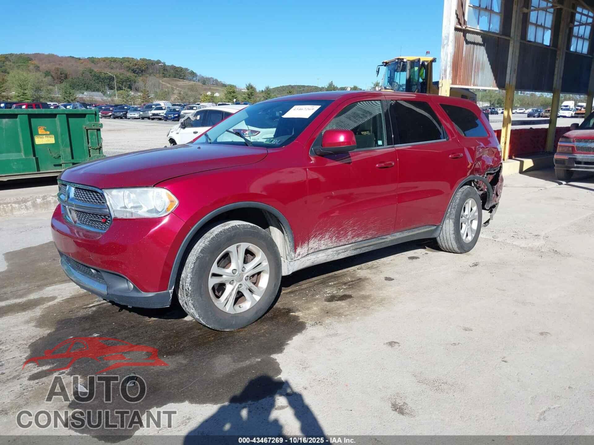 DODGE DURANGO 2013 - 1C4RDJAG4DC608637