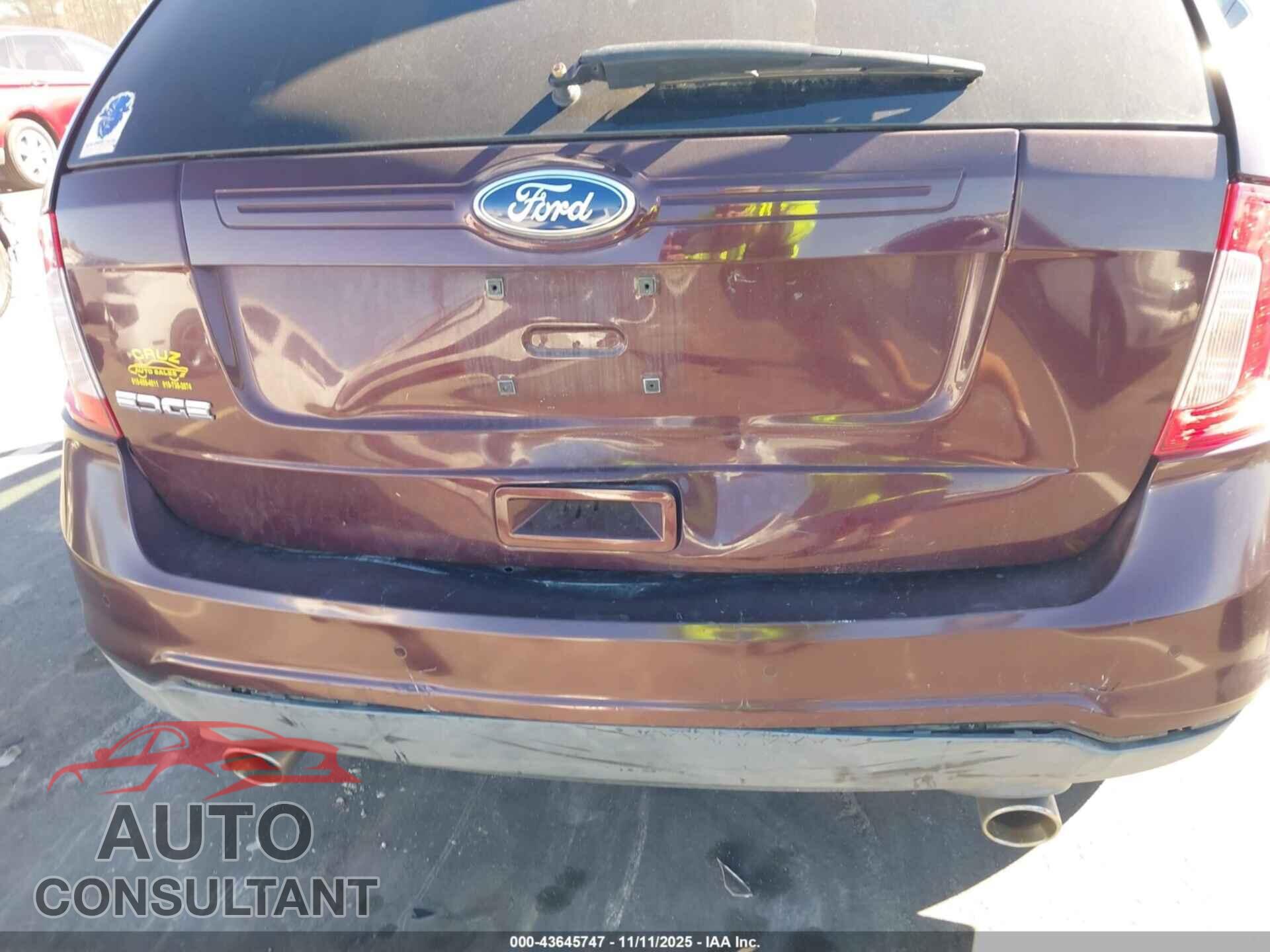FORD EDGE 2011 - 2FMDK3GC6BBA67275