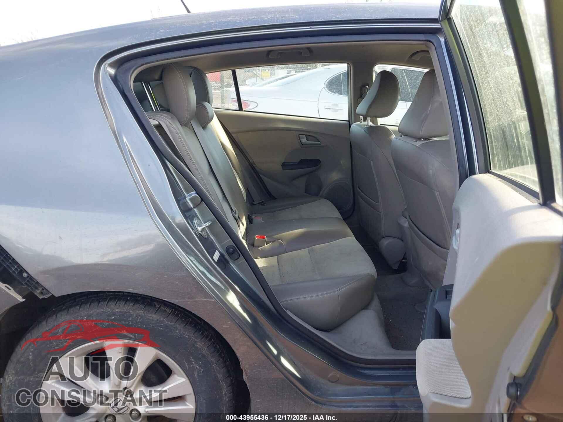 HONDA INSIGHT 2012 - JHMZE2H76CS006527