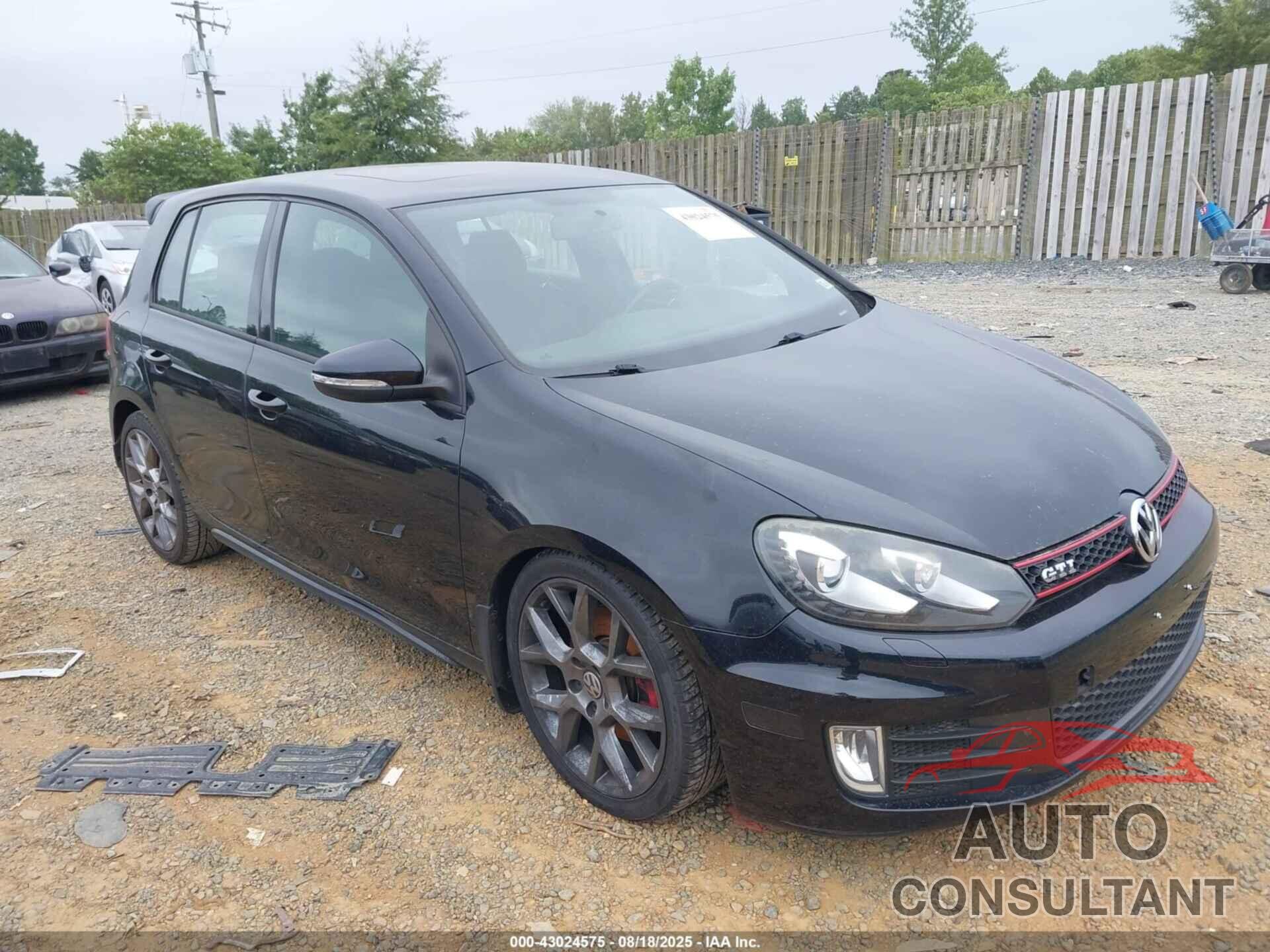 VOLKSWAGEN GTI 2013 - WVWHD7AJ0DW041268