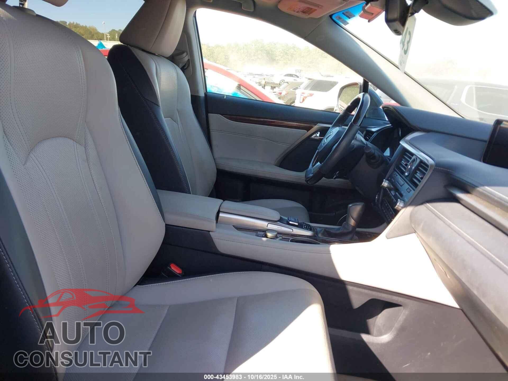 LEXUS RX 350 2017 - 2T2ZZMCA7HC037973