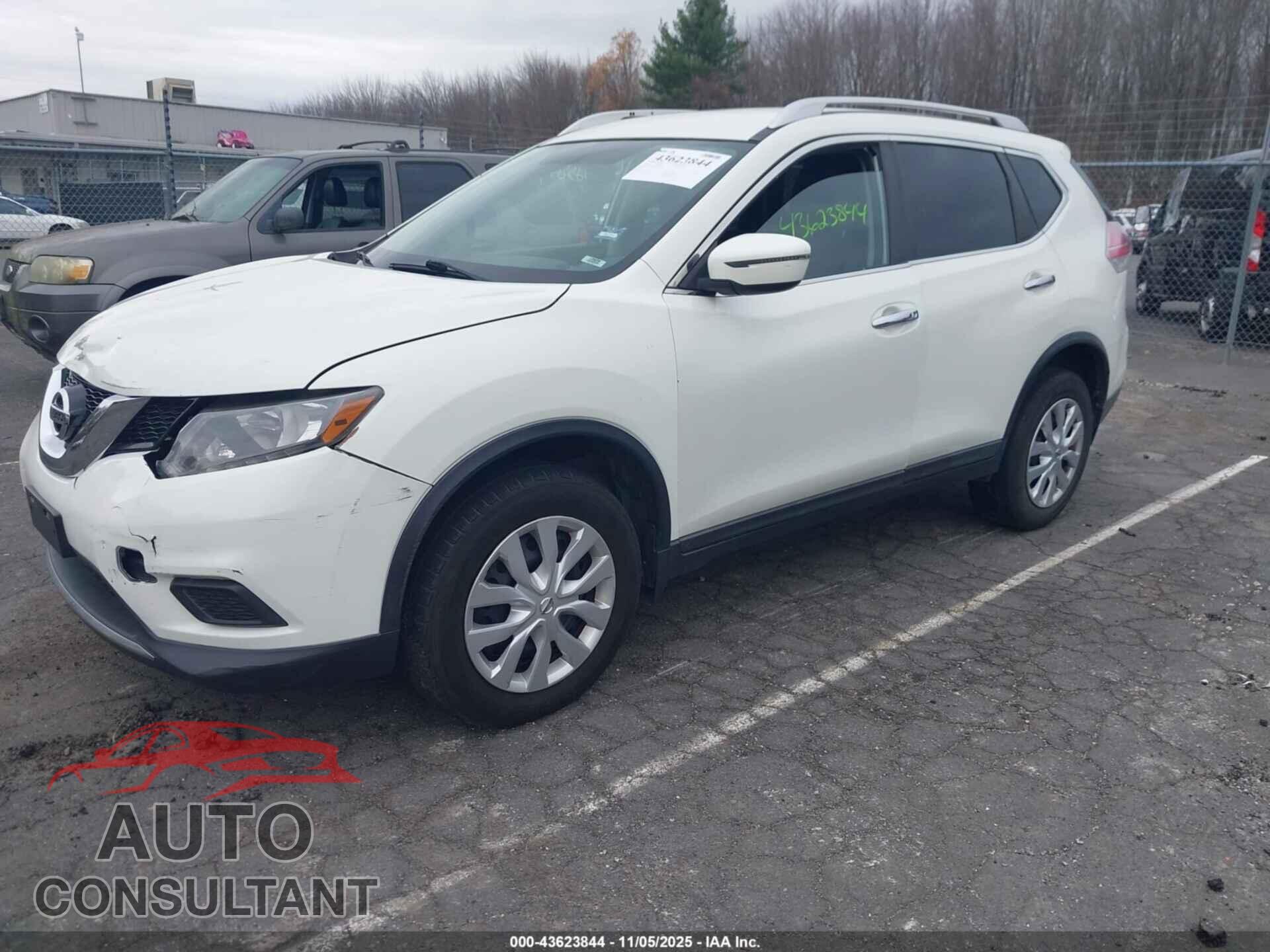 NISSAN ROGUE 2016 - KNMAT2MV7GP711161