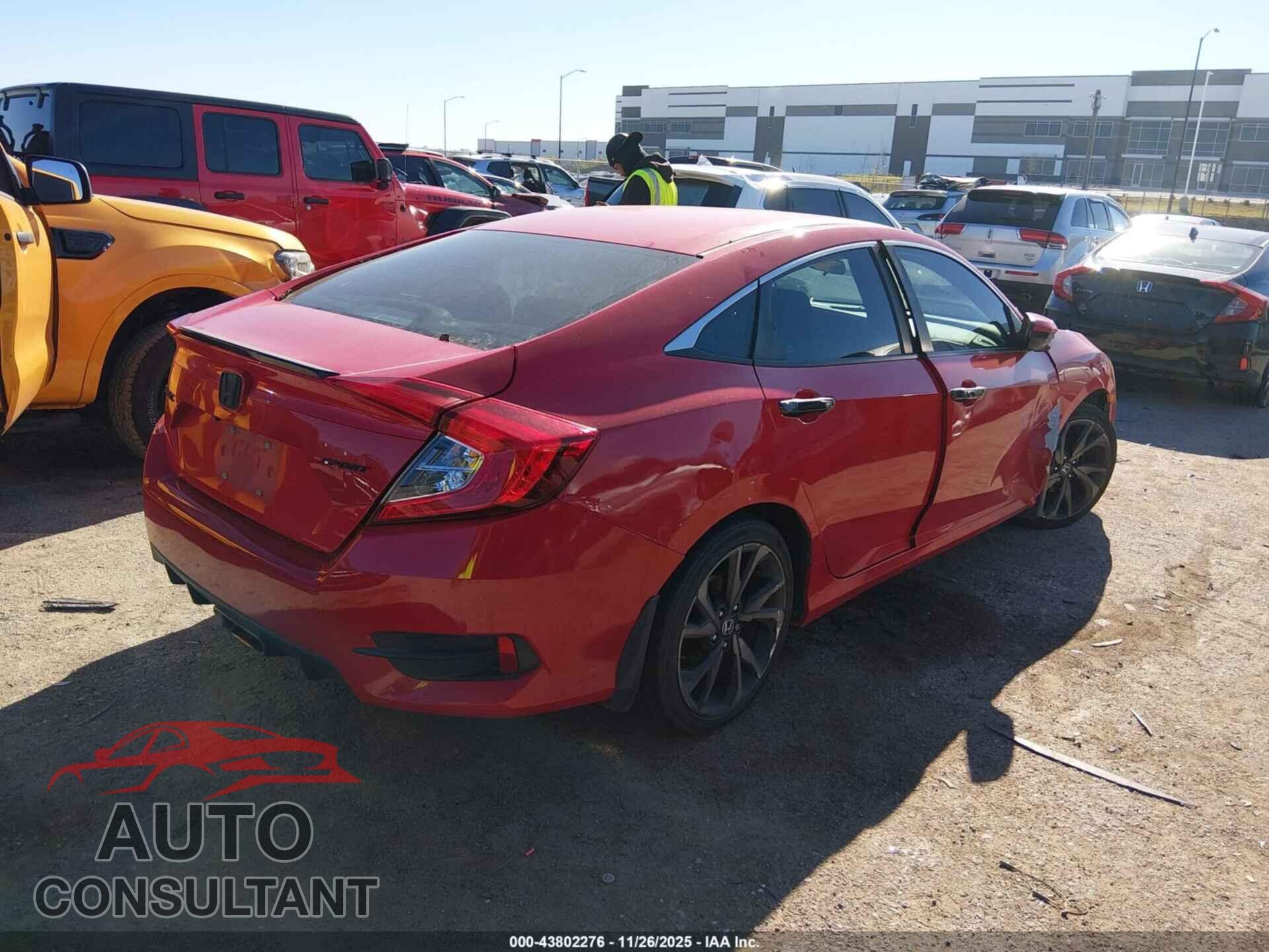 HONDA CIVIC 2020 - 2HGFC2F86LH564280