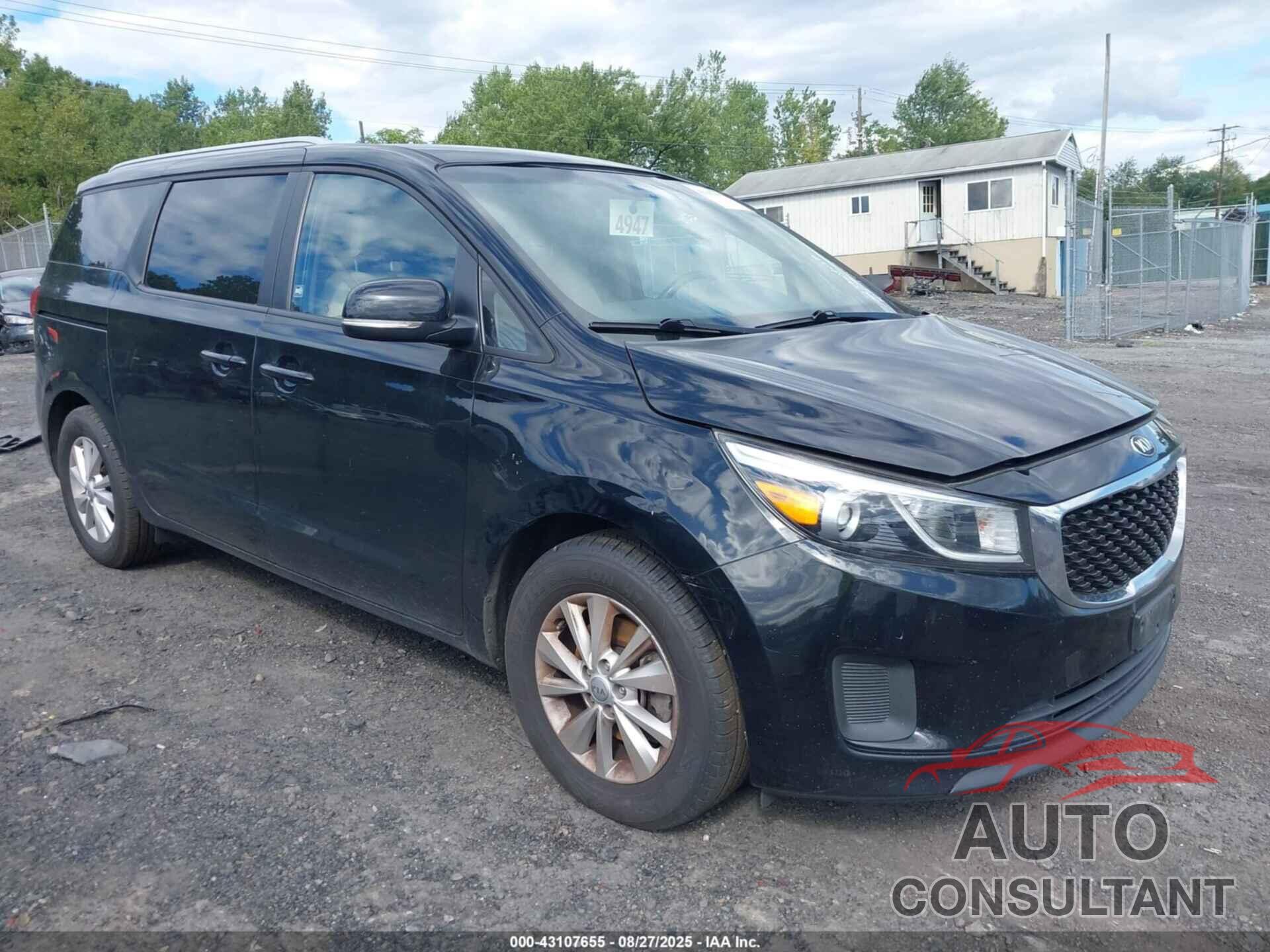 KIA SEDONA 2015 - KNDMB5C11F6018199