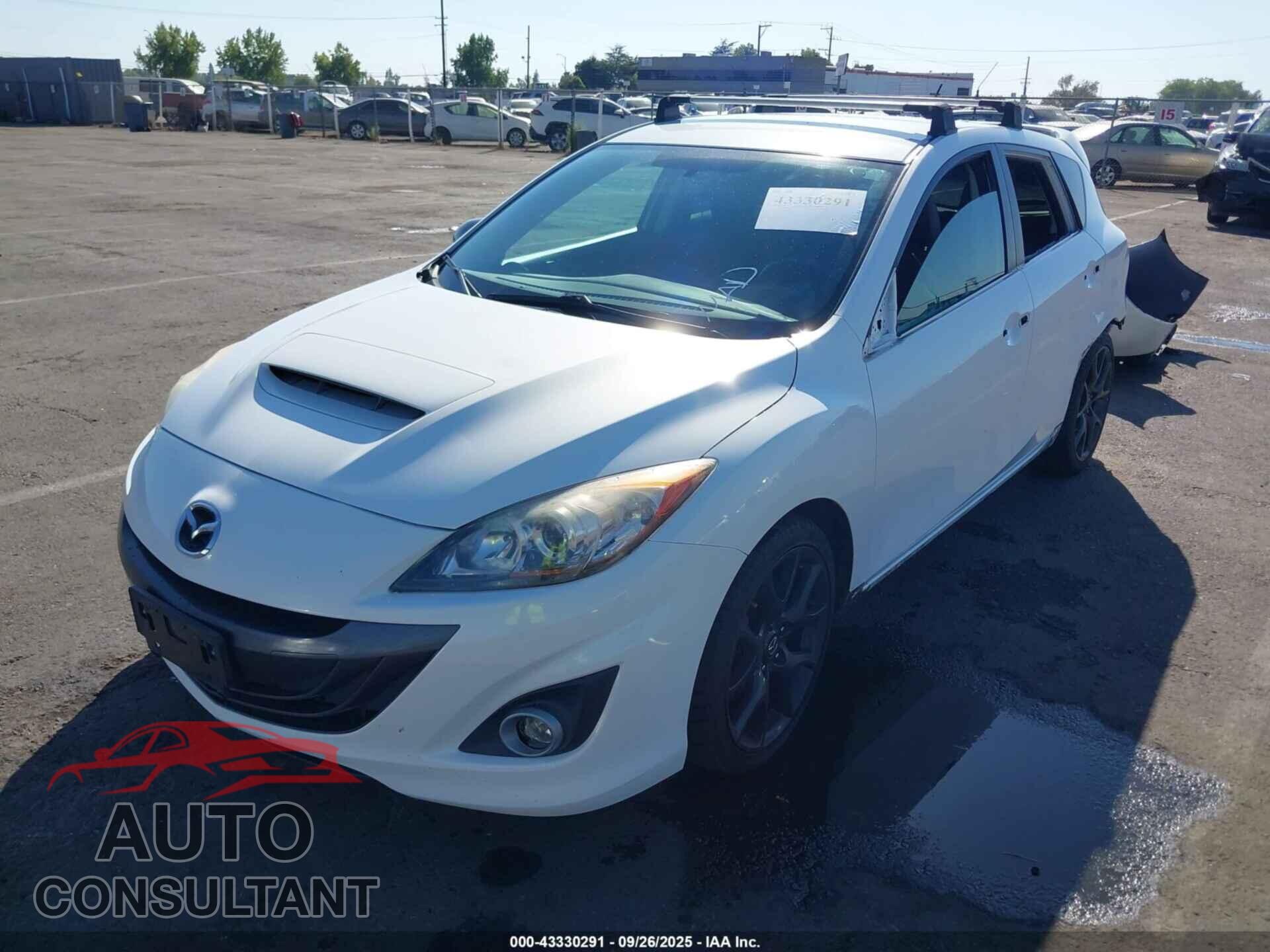 MAZDA MAZDASPEED3 2013 - JM1BL1L42D1809097