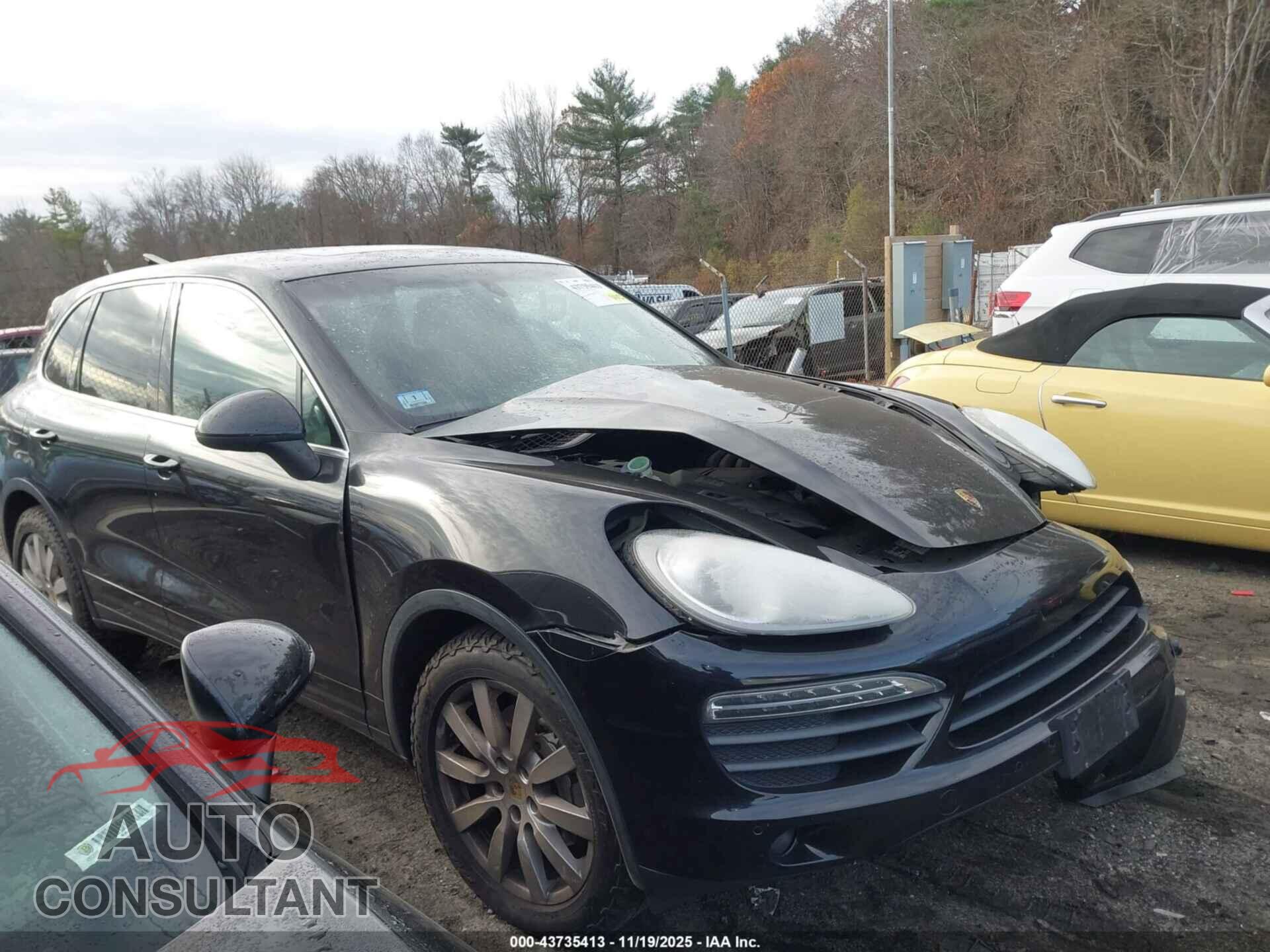 PORSCHE CAYENNE 2011 - WP1AB2A21BLA47662