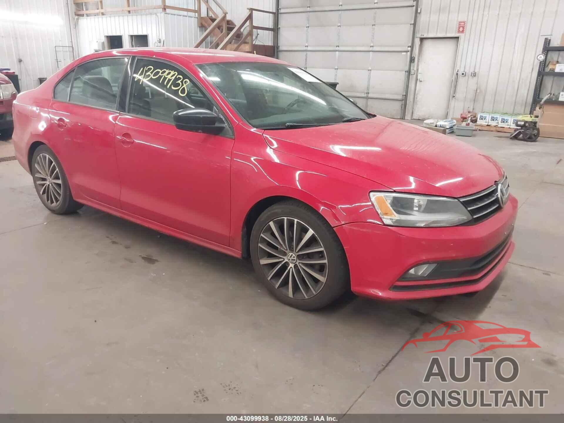 VOLKSWAGEN JETTA 2016 - 3VWD17AJ0GM244282