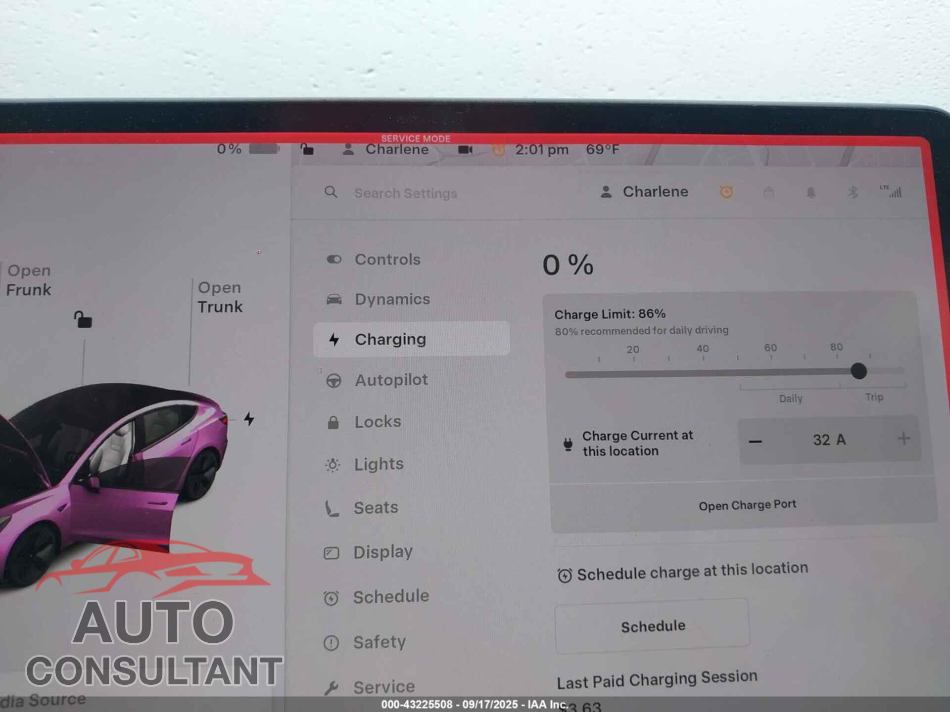 TESLA MODEL 3 2021 - 5YJ3E1EA2MF989576