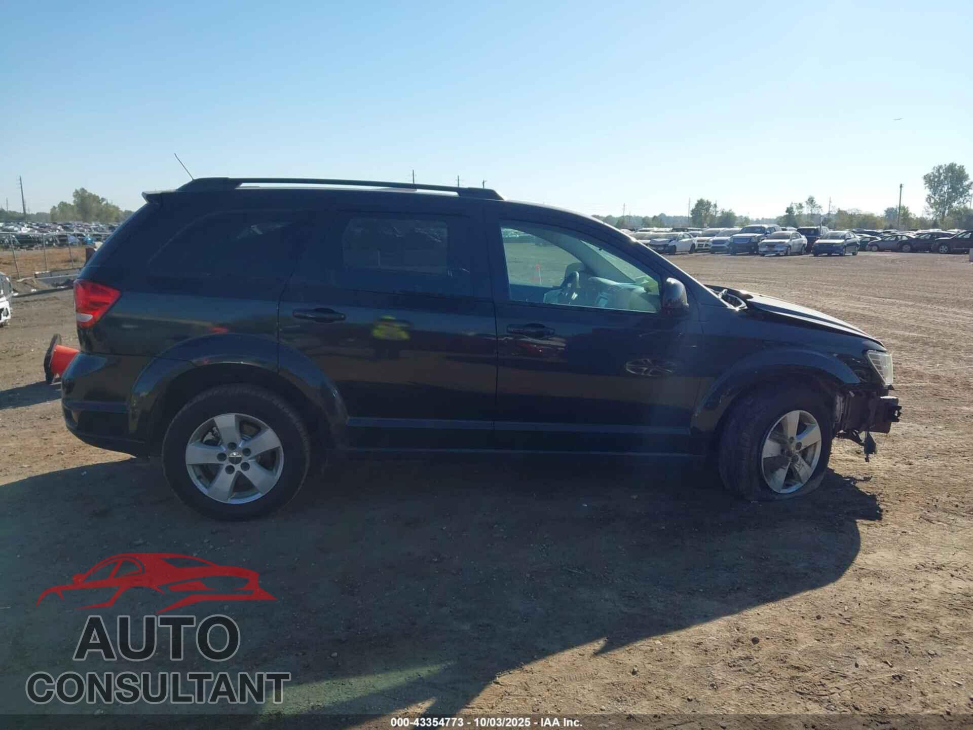 DODGE JOURNEY 2012 - 3C4PDCBG8CT390965