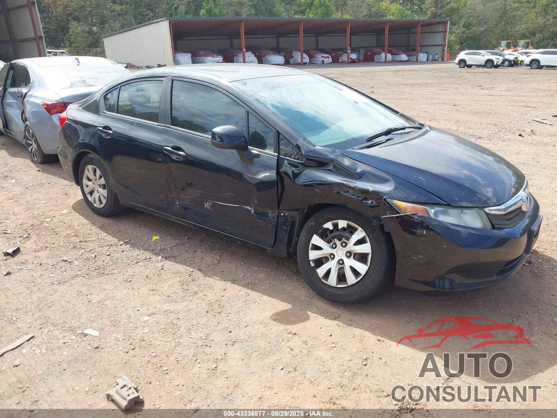 HONDA CIVIC 2012 - 19XFB2F51CE059363