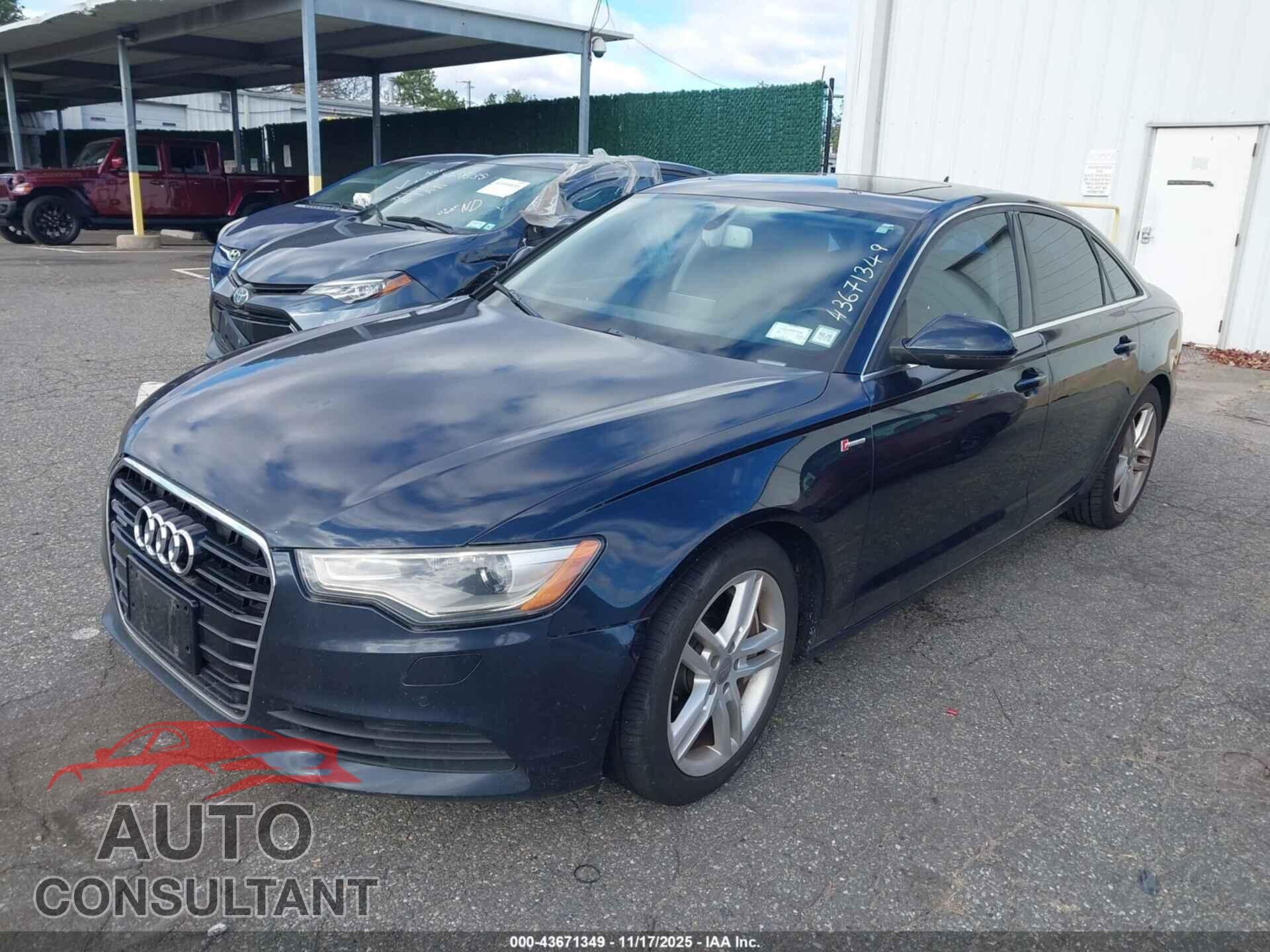 AUDI A6 2012 - WAUBGAFC9CN004841