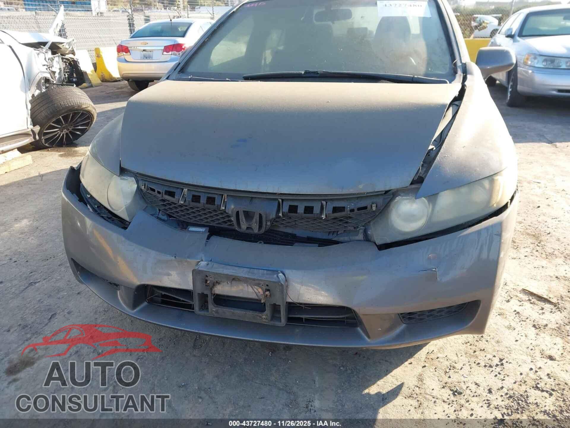 HONDA CIVIC 2009 - 19XFA156X90117192
