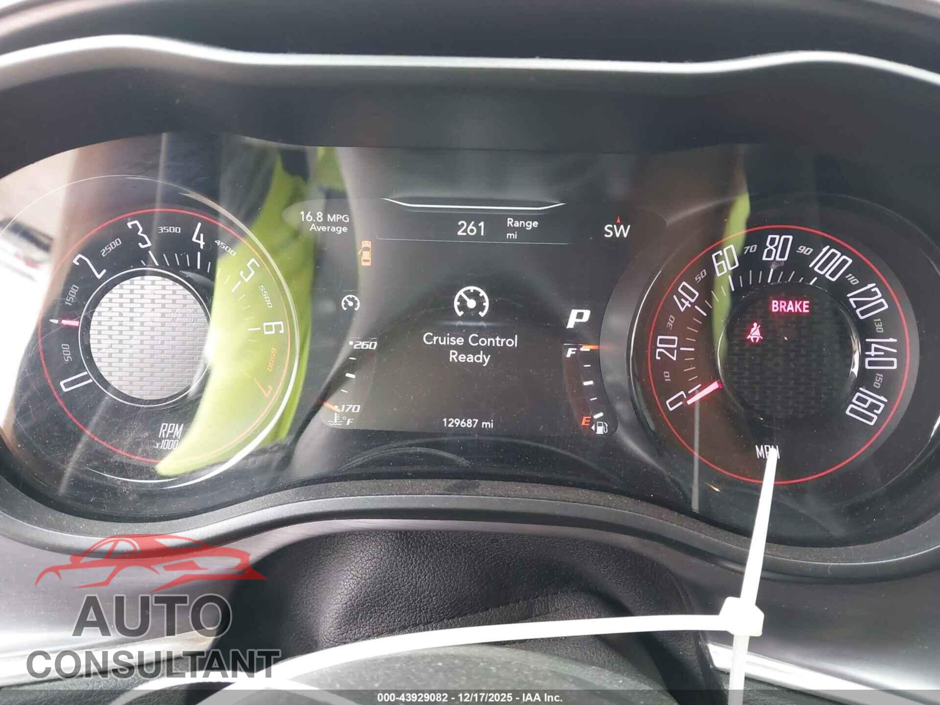 DODGE CHALLENGER 2017 - 2C3CDZAG6HH611468