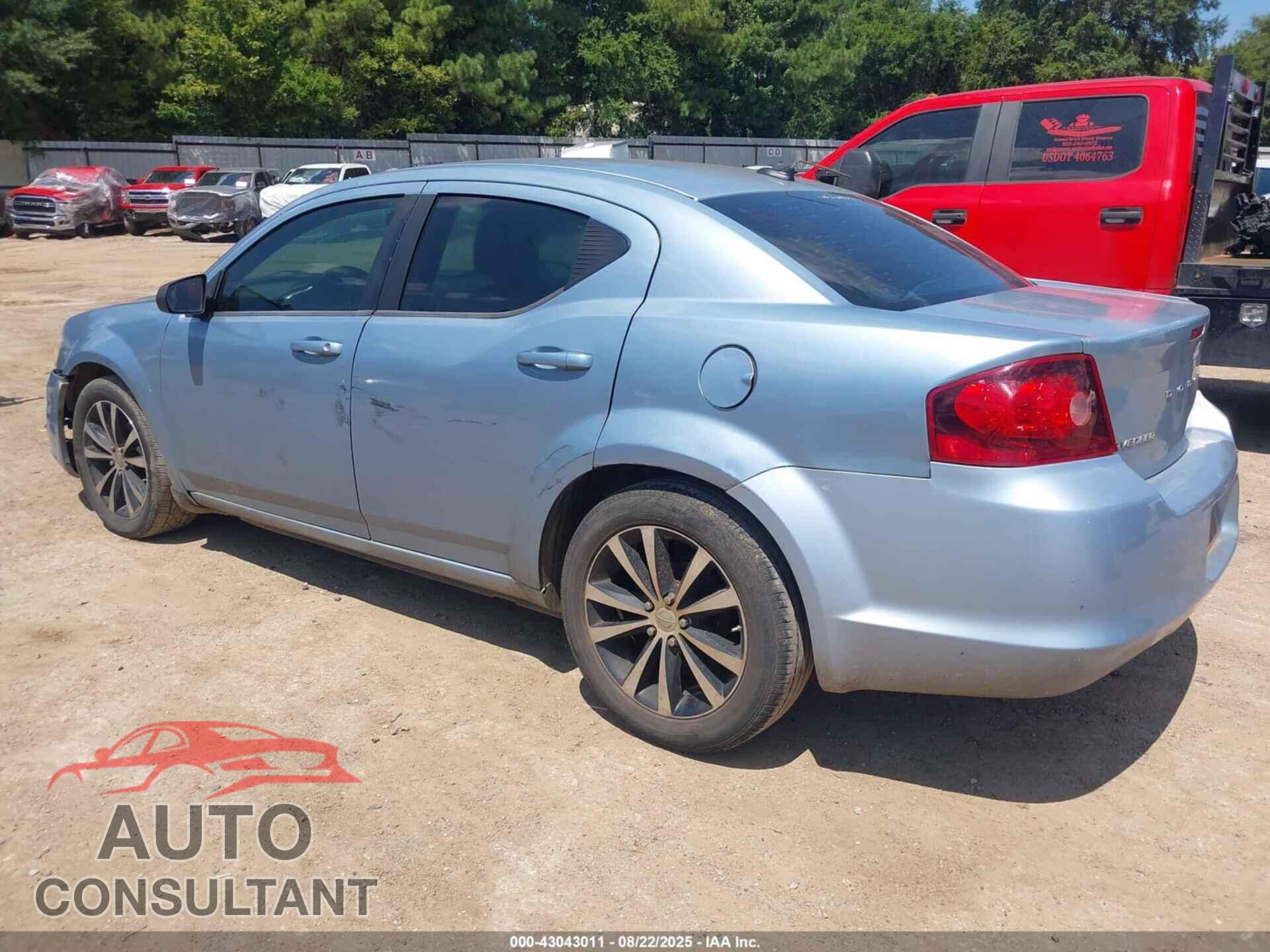DODGE AVENGER 2013 - 1C3CDZAB2DN766704
