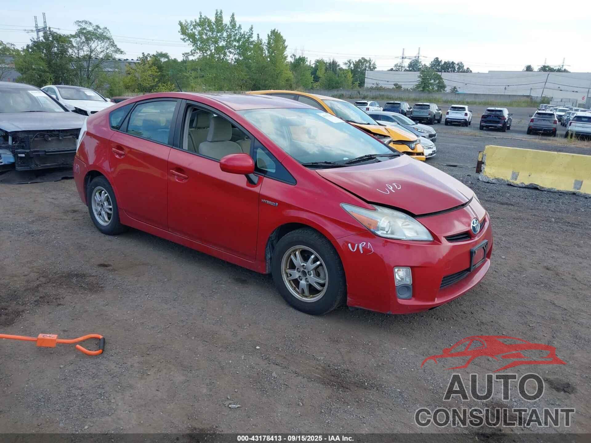 TOYOTA PRIUS 2010 - JTDKN3DU2A0172797