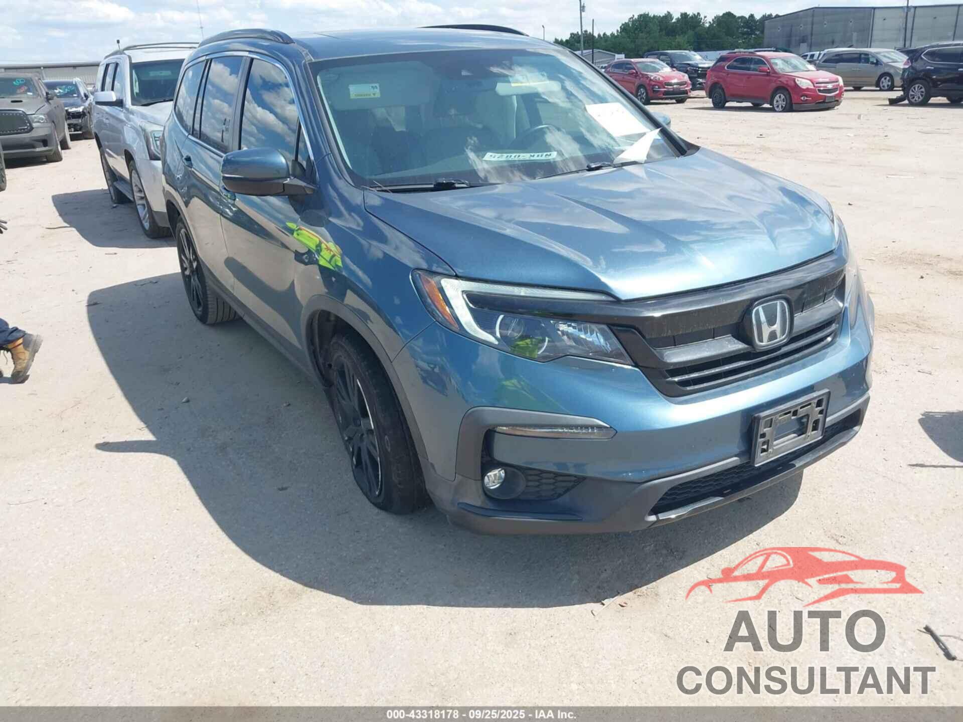 HONDA PILOT 2021 - 5FNYF5H24MB017816