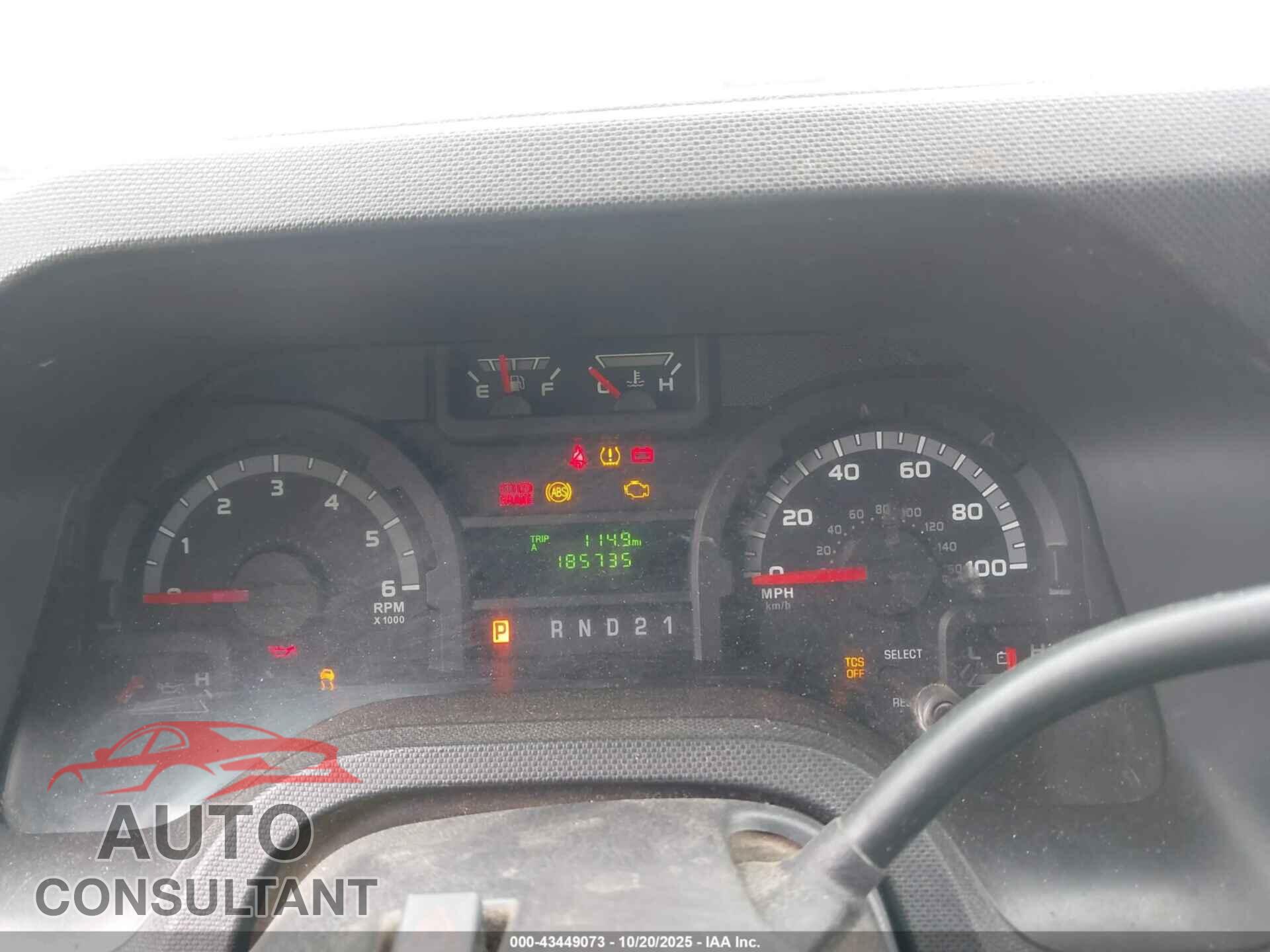FORD E-150 2013 - 1FTNE1EW8DDB12120