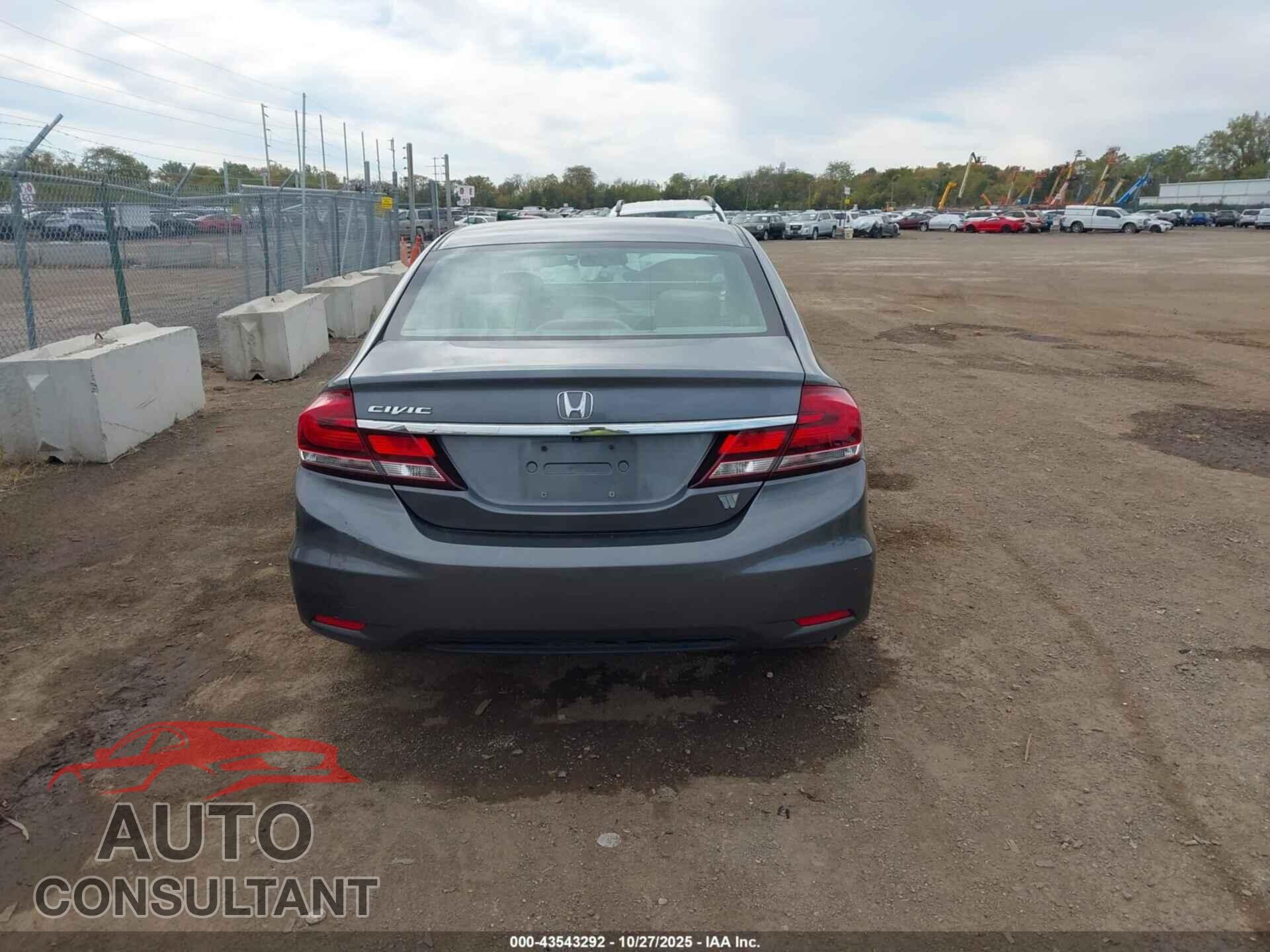 HONDA CIVIC 2013 - 19XFB2F84DE032430