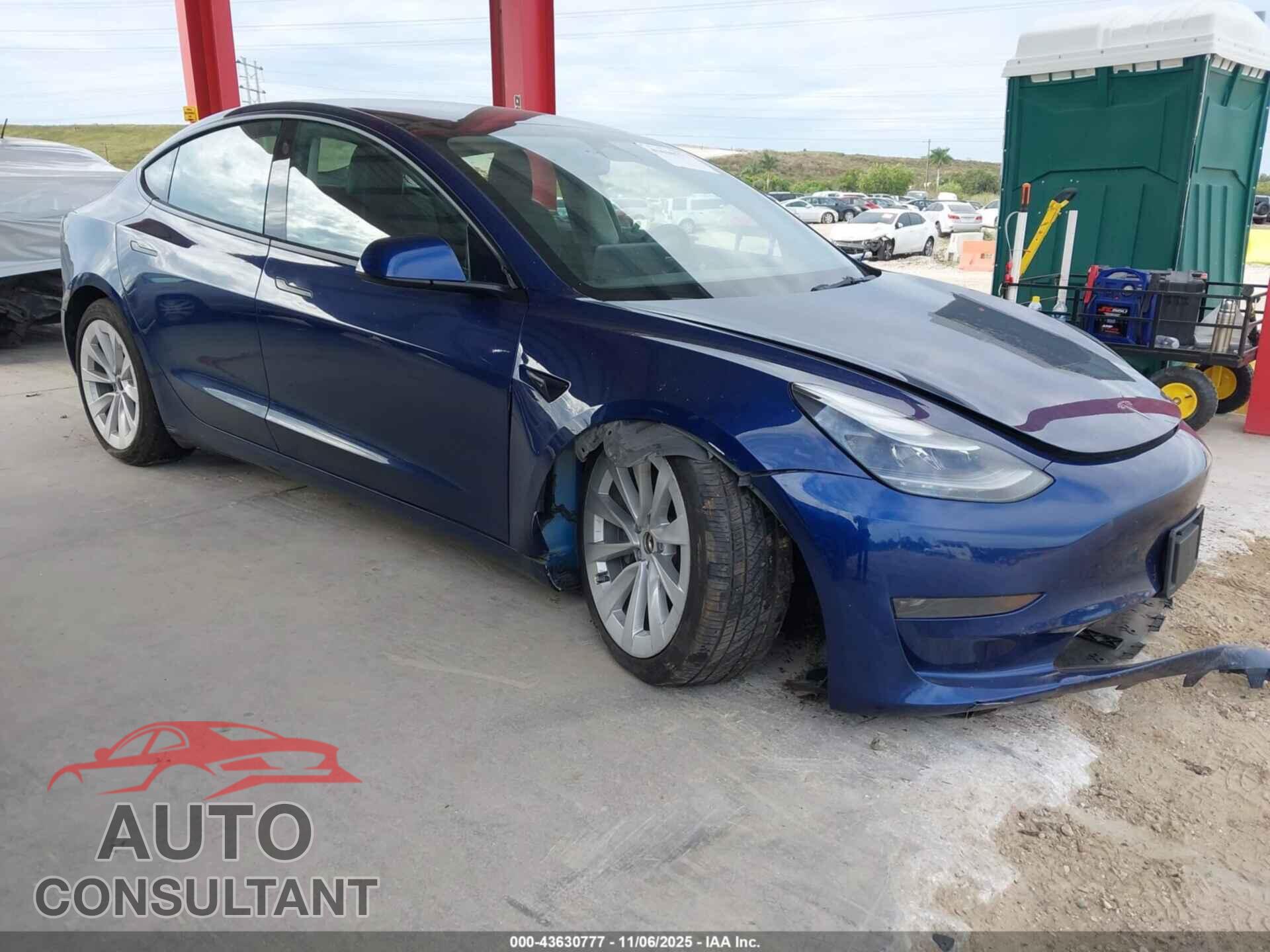 TESLA MODEL 3 2022 - 5YJ3E1EA7NF190832