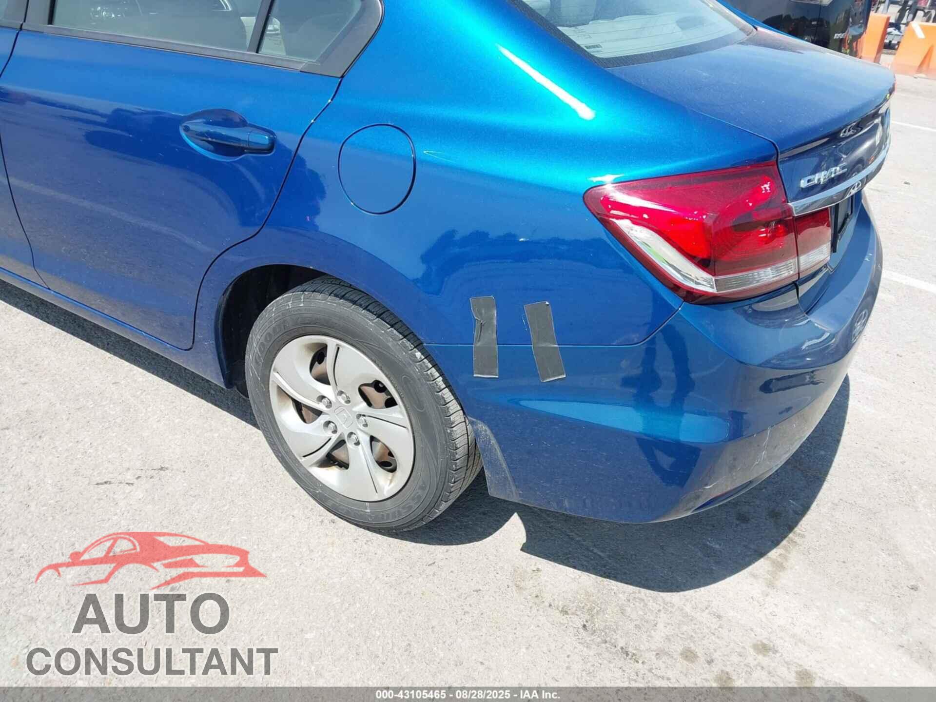 HONDA CIVIC 2014 - 19XFB2F5XEE054648