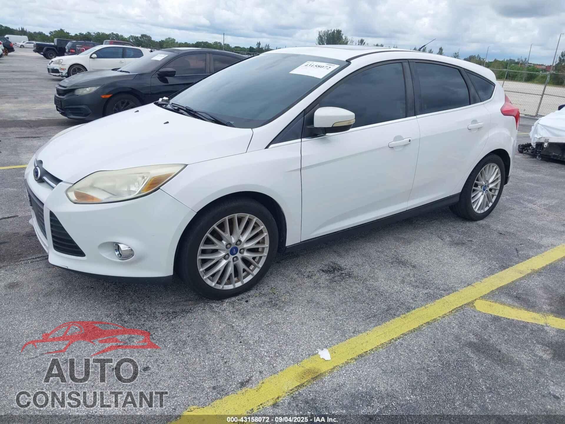 FORD FOCUS 2012 - 1FAHP3M2XCL295676