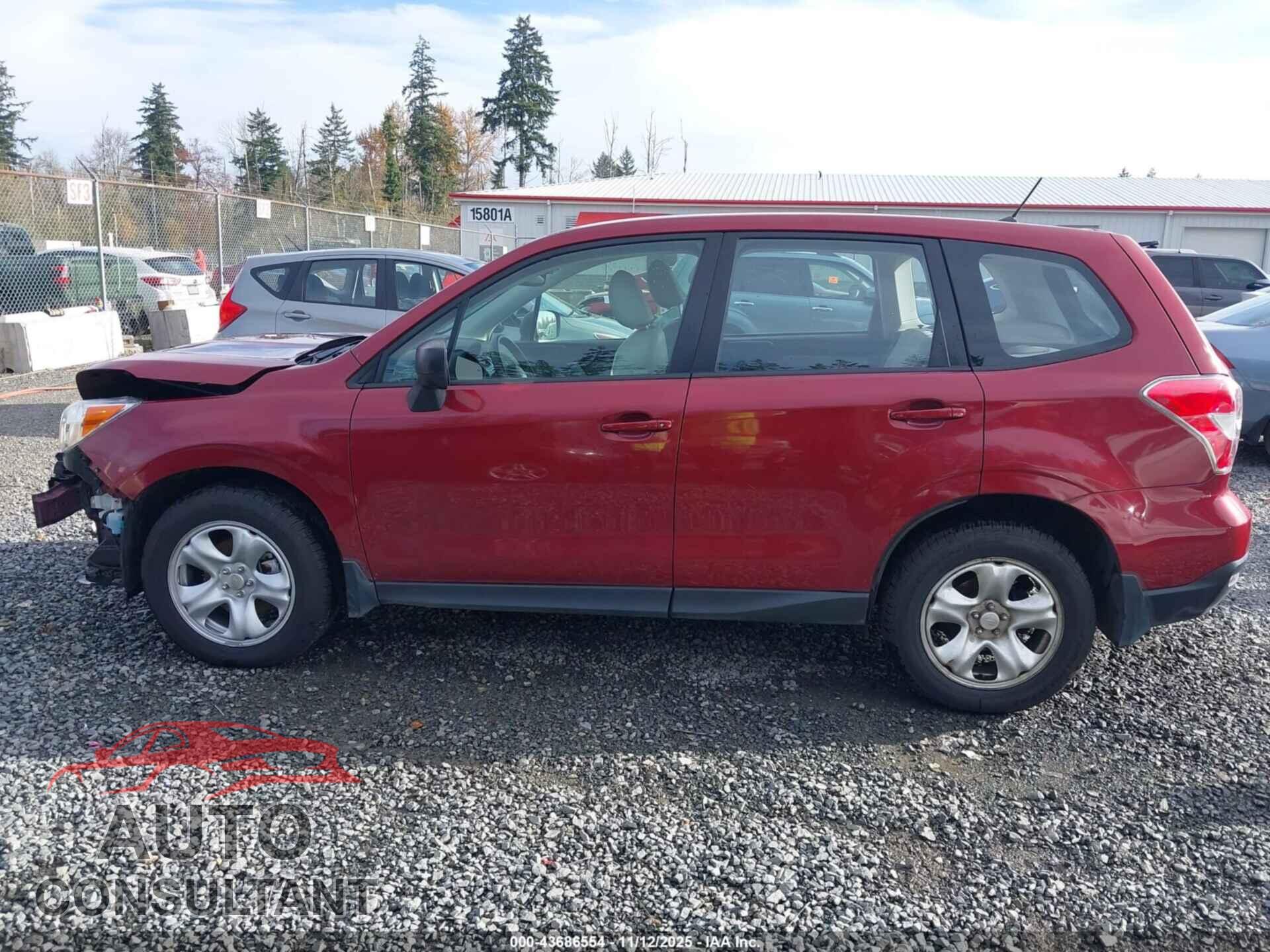 SUBARU FORESTER 2014 - JF2SJAAC0EH526594