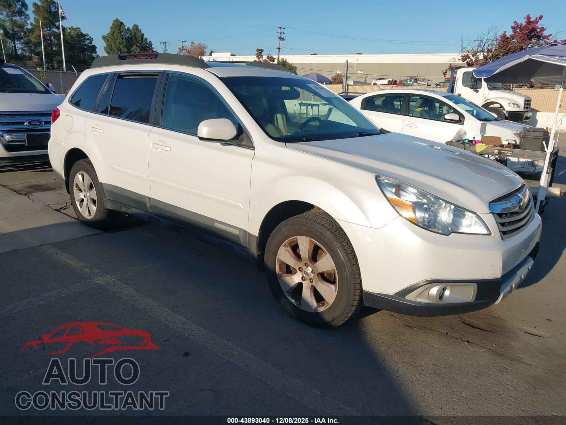 SUBARU OUTBACK 2012 - 4S4BRBKC8C3248626
