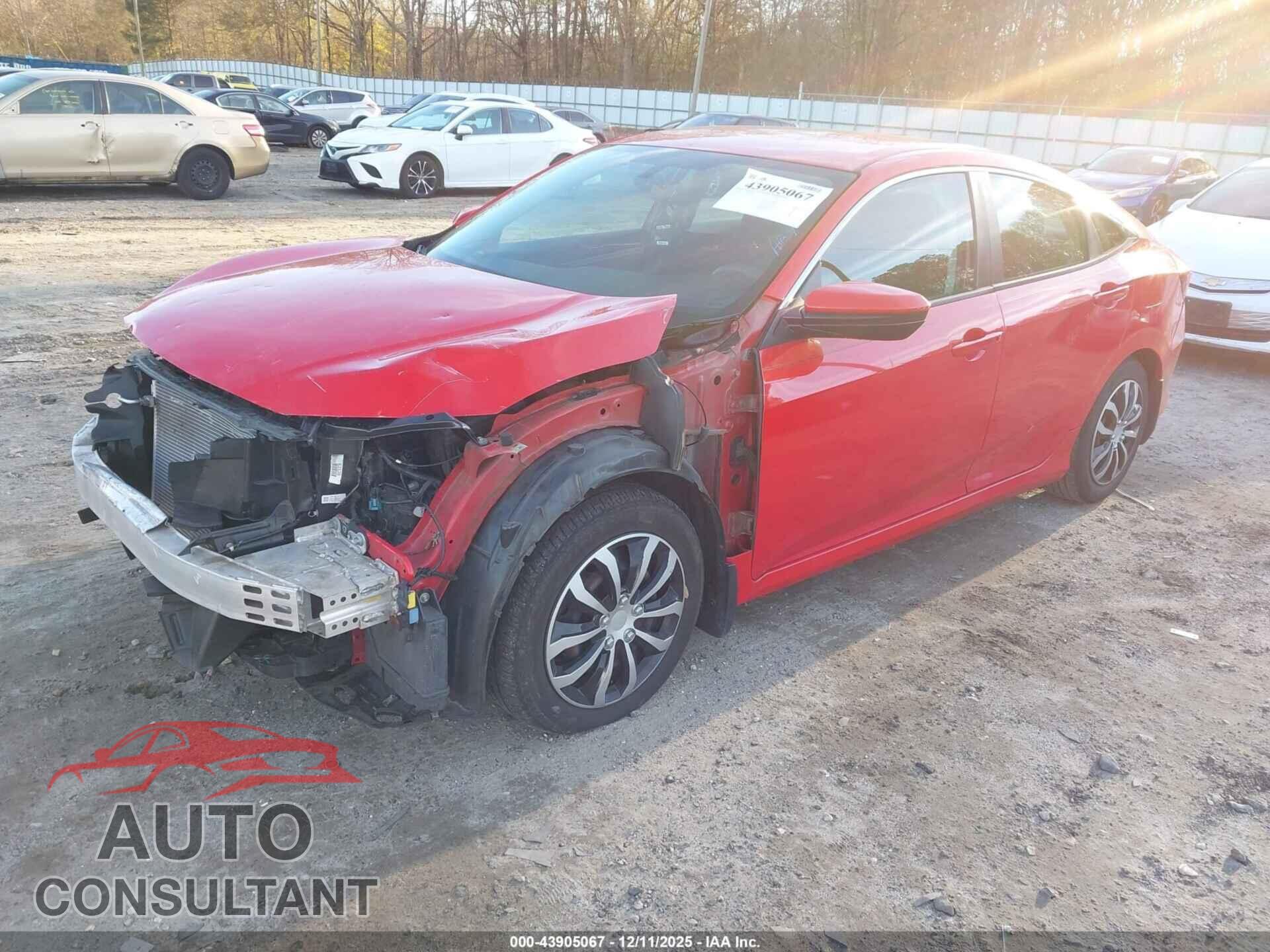 HONDA CIVIC 2016 - 2HGFC2F57GH521370