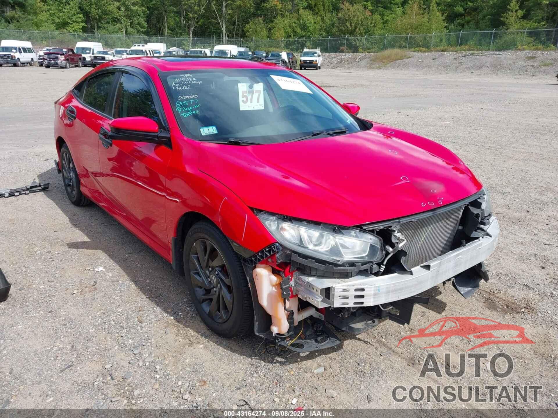 HONDA CIVIC 2018 - 2HGFC2F75JH506049