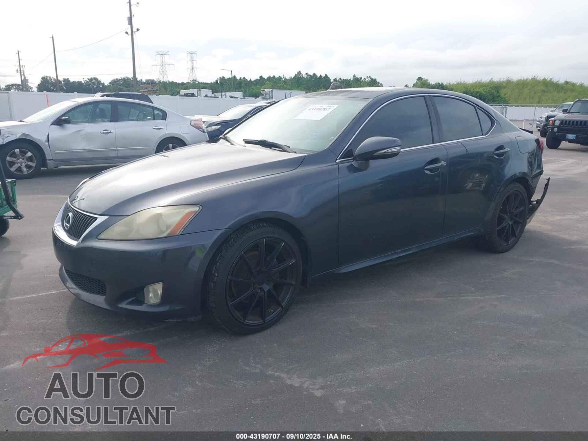 LEXUS IS 250 2010 - JTHBF5C2XA5128704