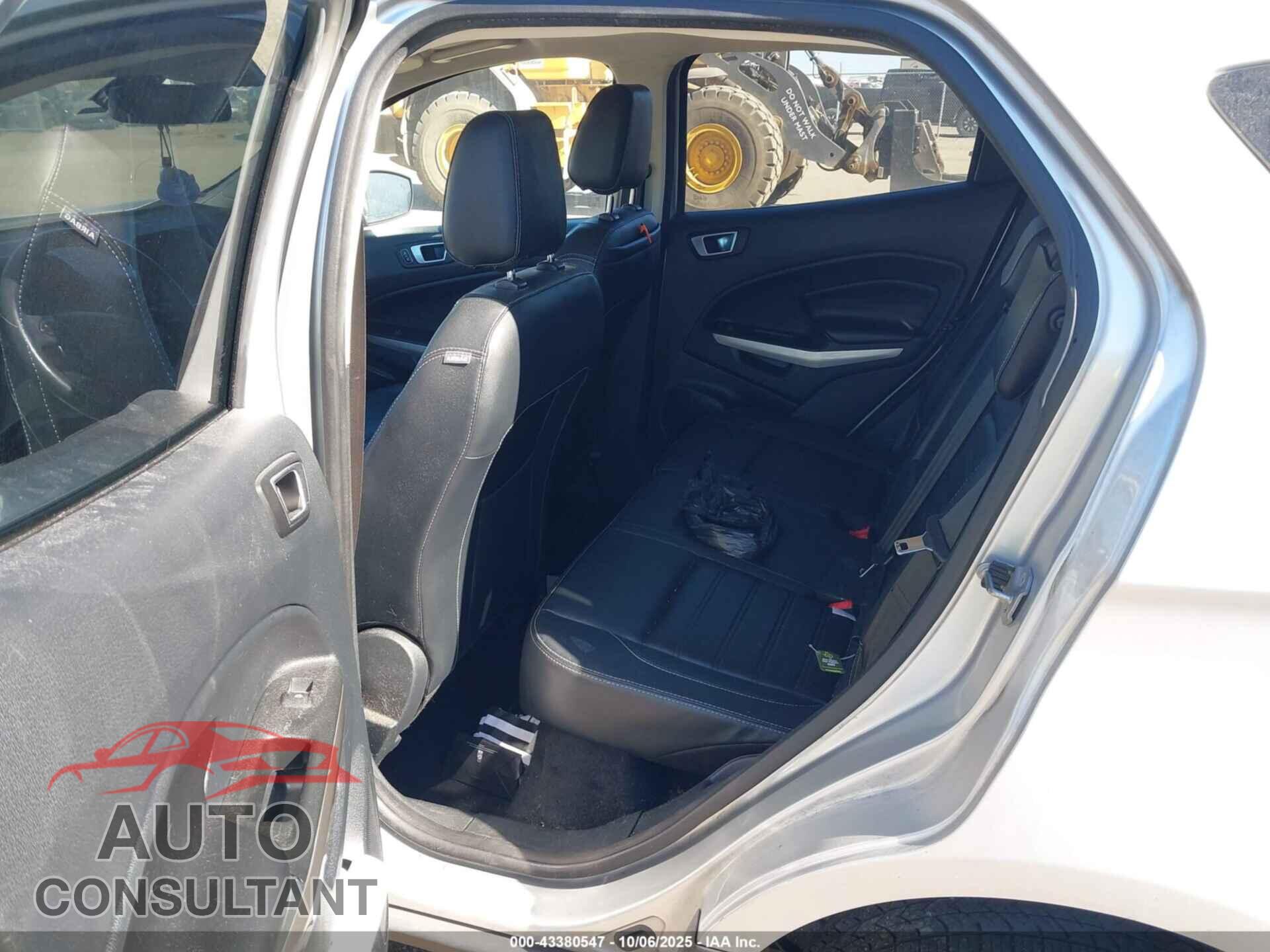 FORD ECOSPORT 2019 - MAJ6S3KL2KC267712