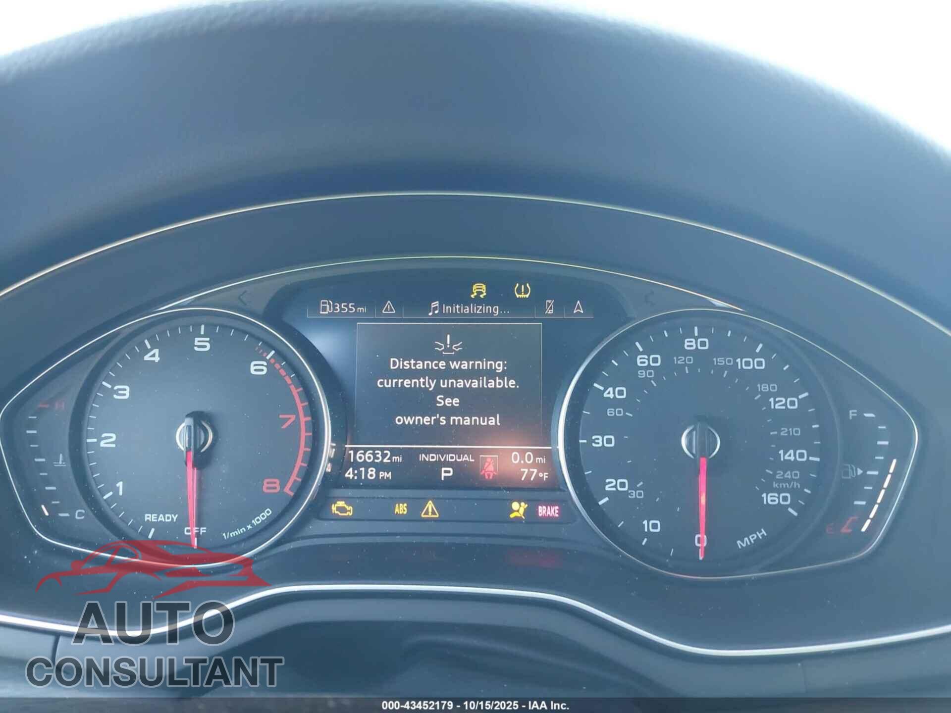 AUDI A4 2024 - WAUDAAF48RN007810