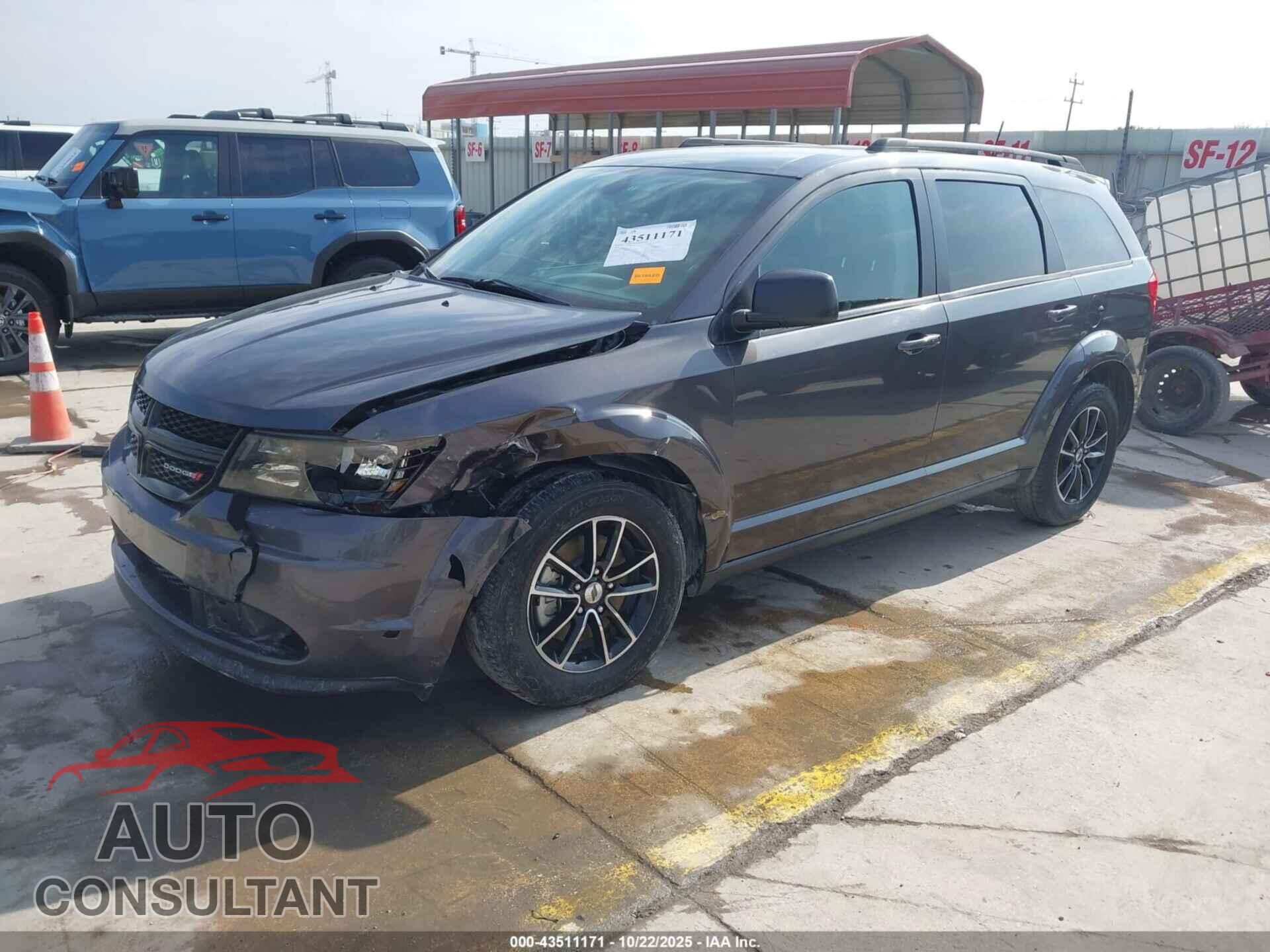 DODGE JOURNEY 2018 - 3C4PDCAB2JT534335