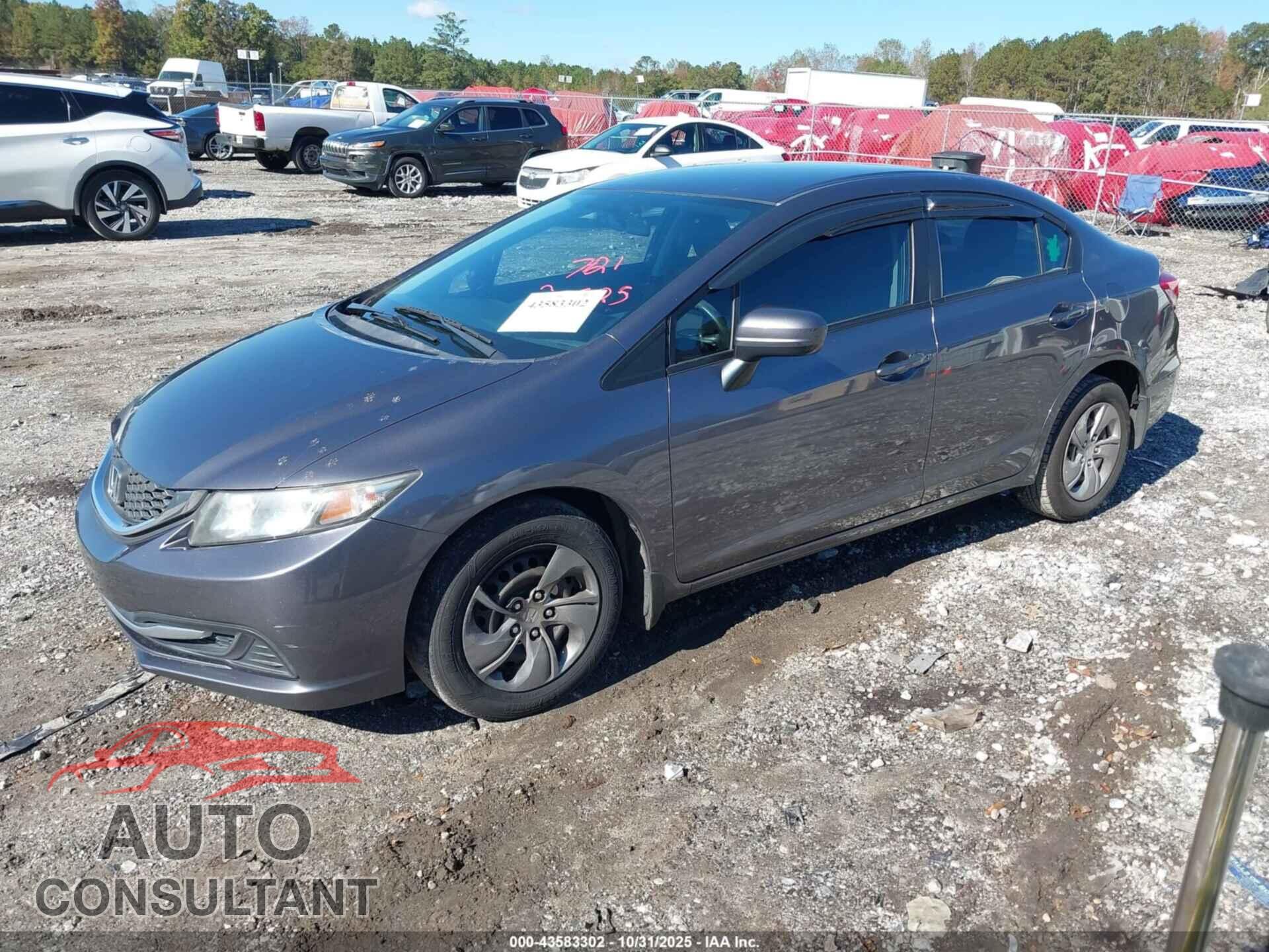 HONDA CIVIC 2015 - 2HGFB2F52FH527921