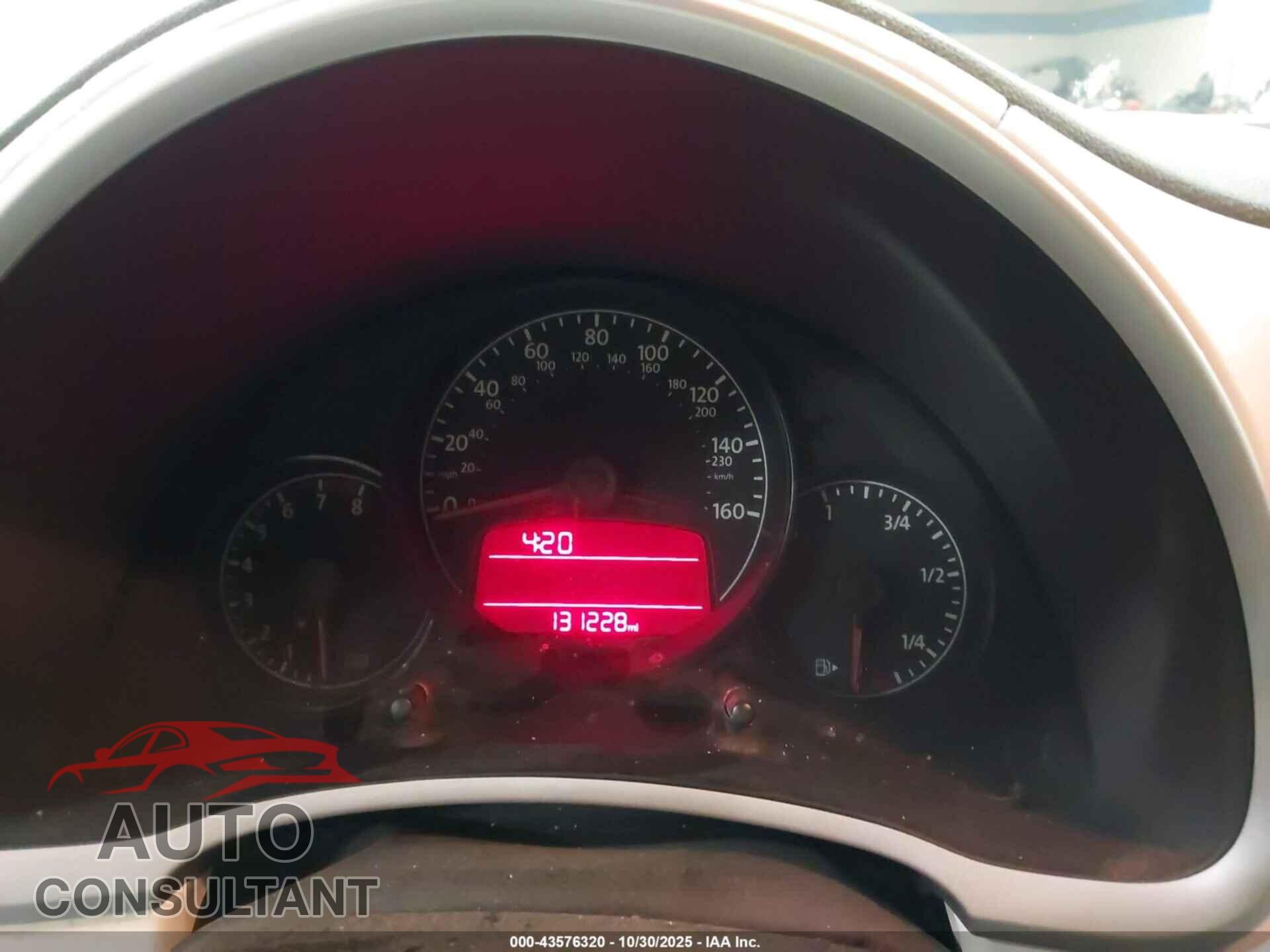 VOLKSWAGEN BEETLE 2012 - 3VWVA7AT3CM604306