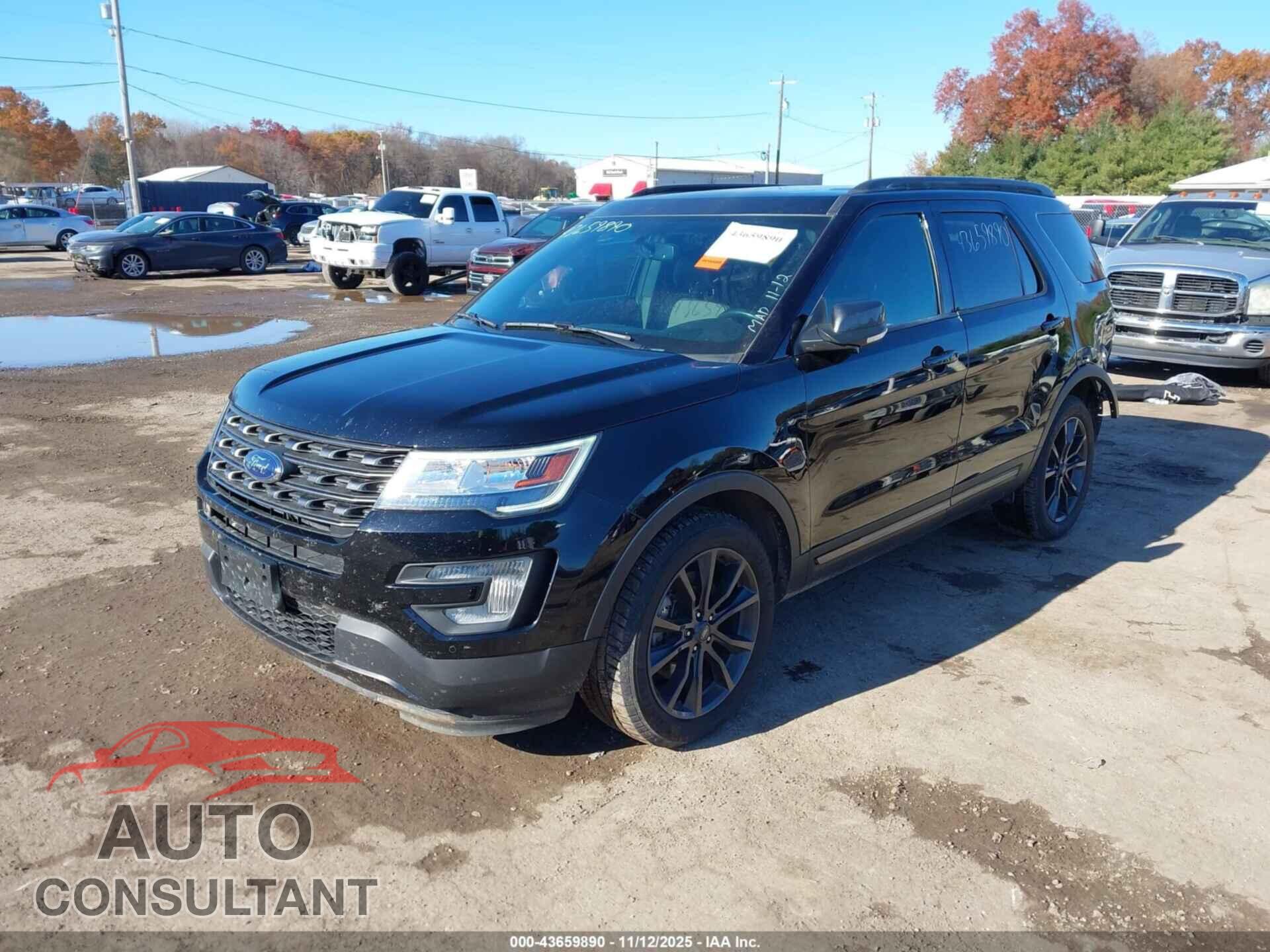 FORD EXPLORER 2017 - 1FM5K8D80HGC83531