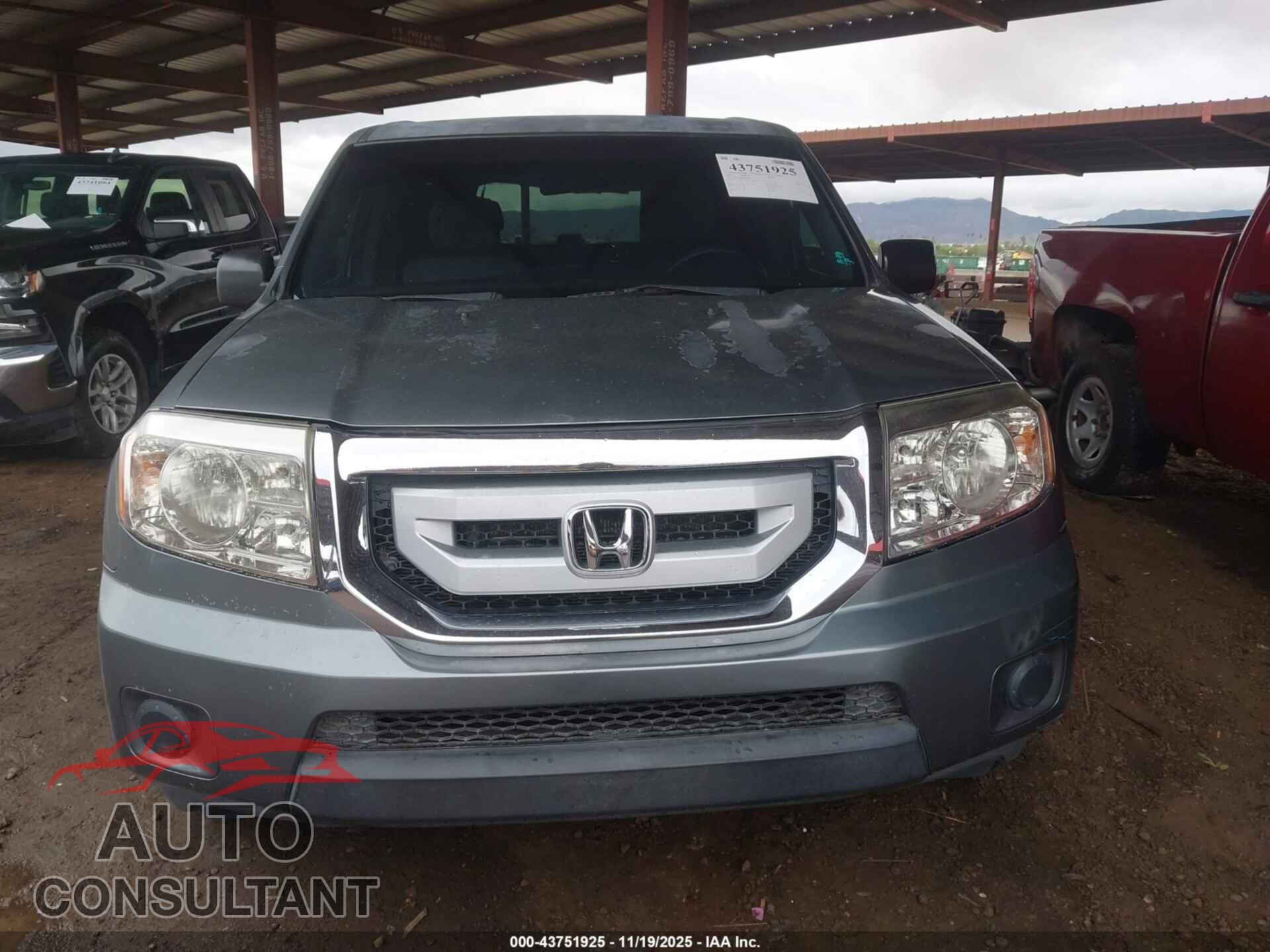 HONDA PILOT 2009 - 5FNYF38209B009899