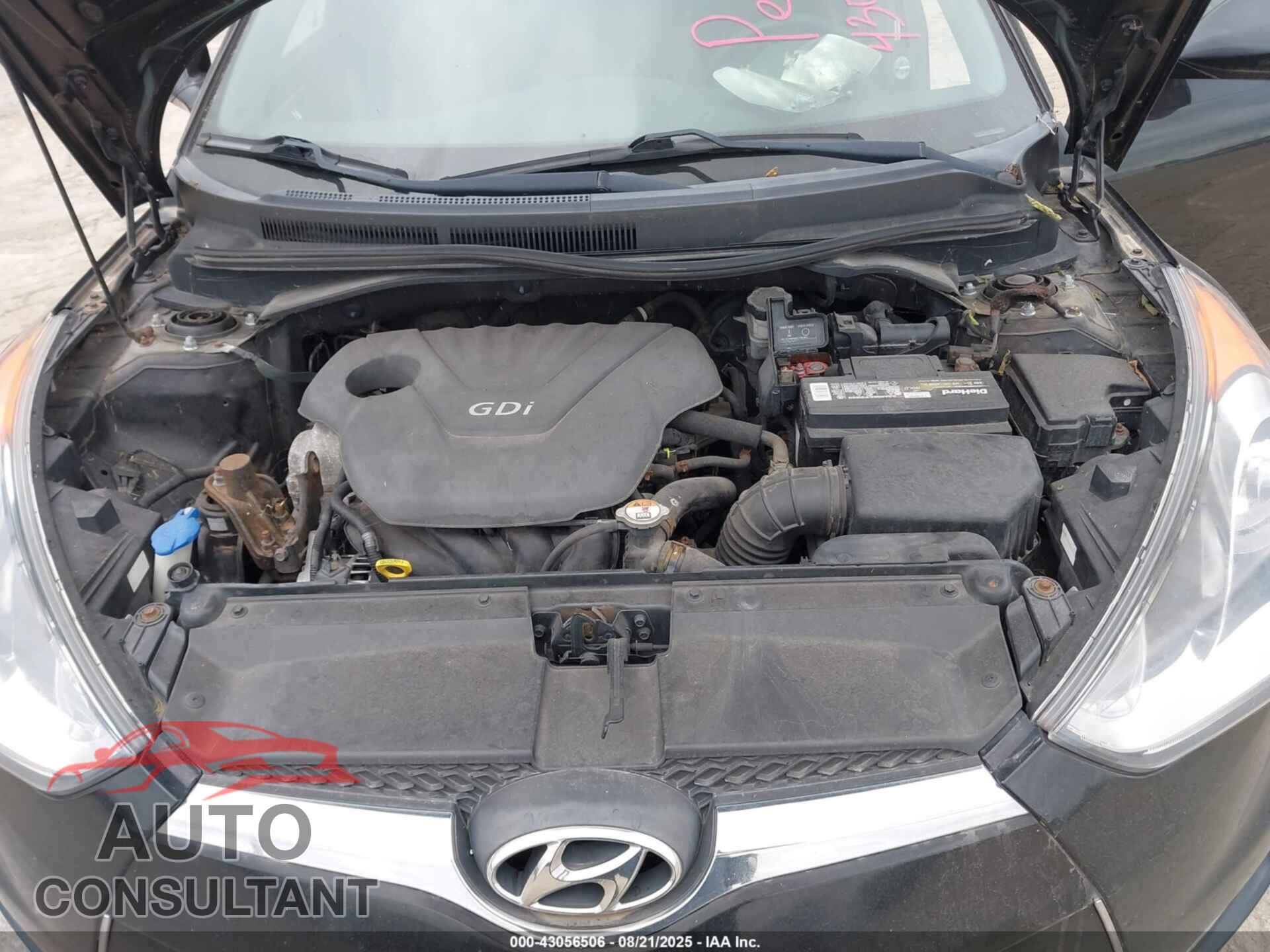 HYUNDAI VELOSTER 2012 - KMHTC6AD2CU076787