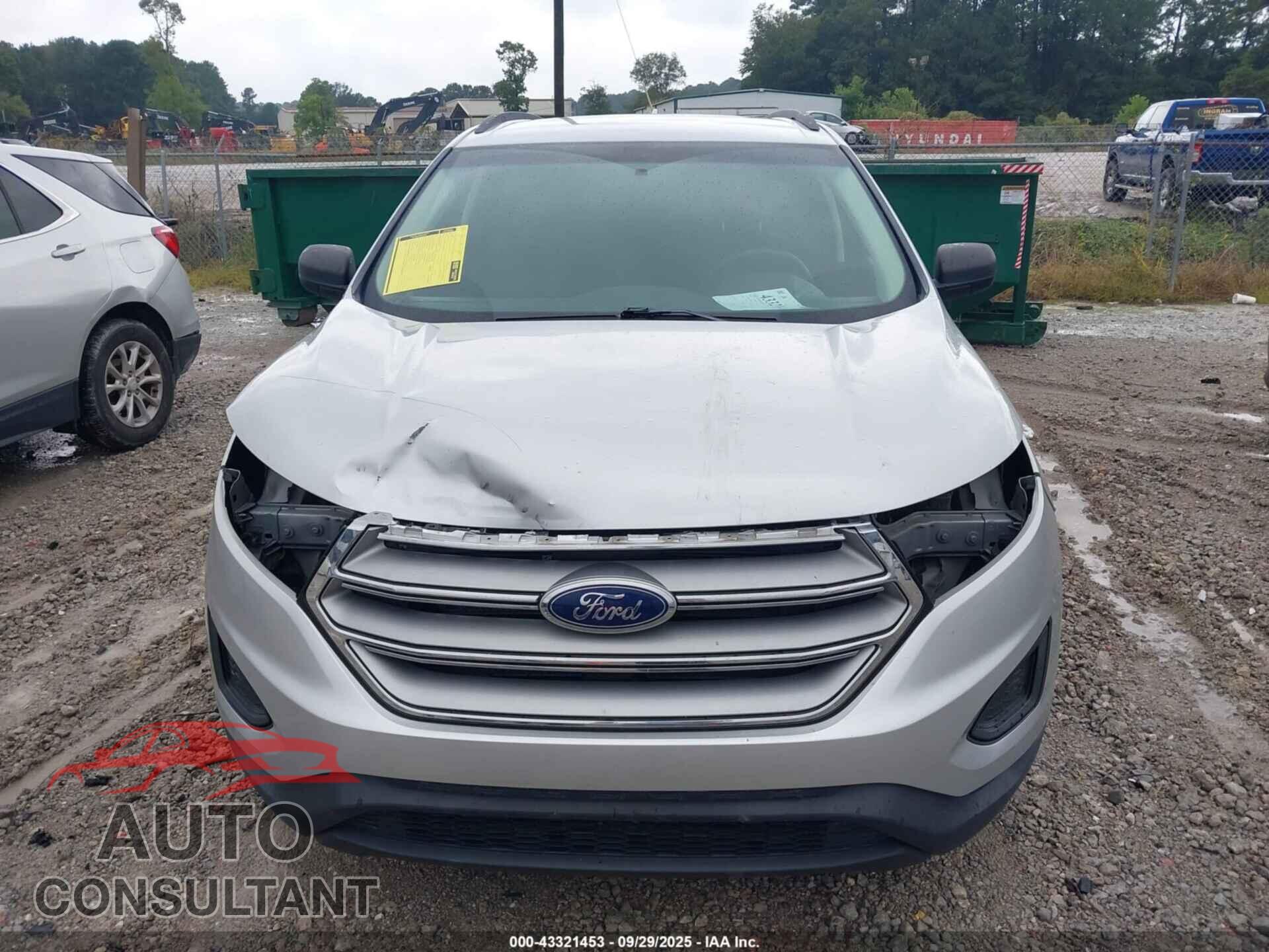 FORD EDGE 2017 - 2FMPK3G9XHBC01201