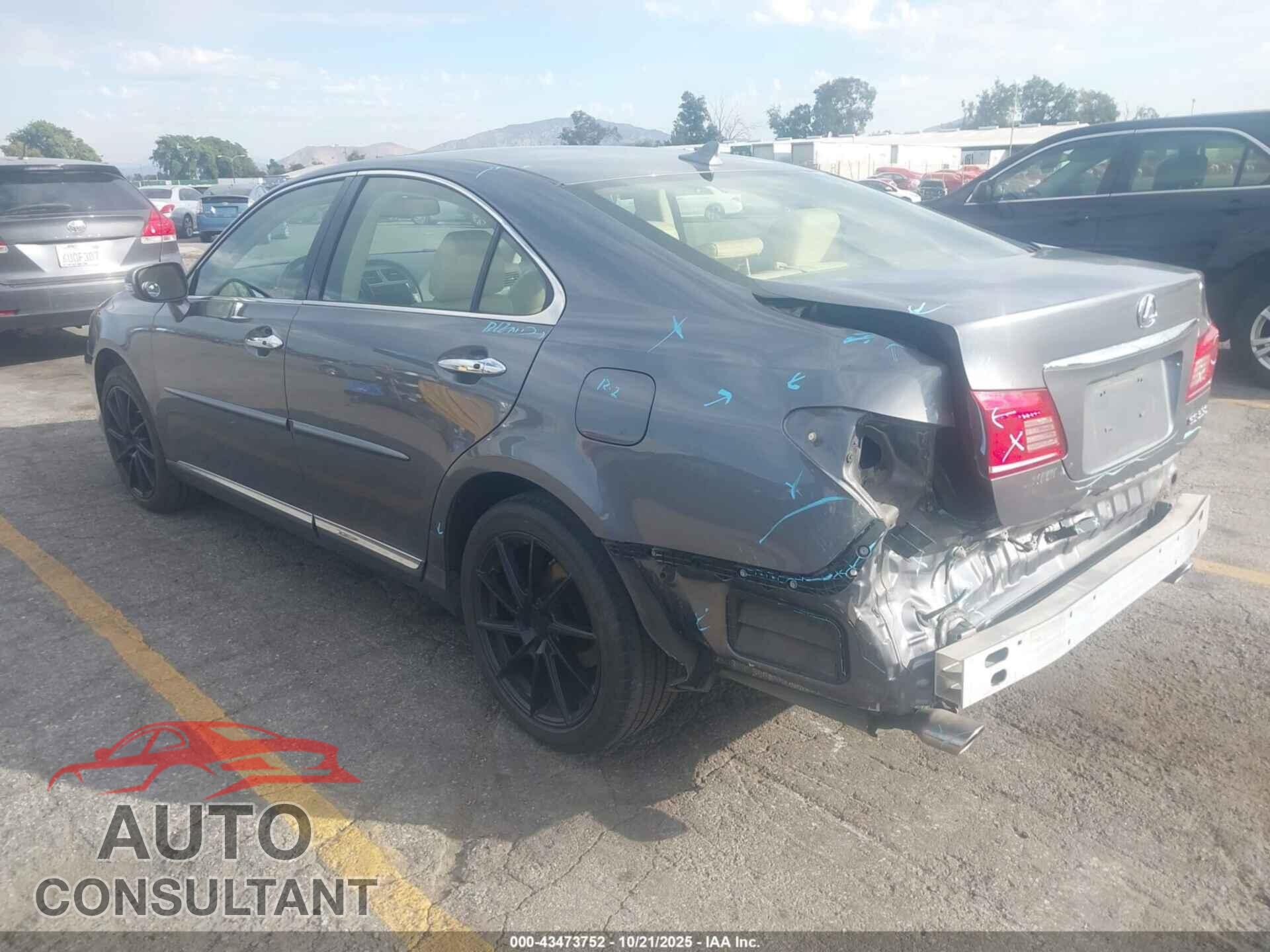 LEXUS ES 350 2012 - JTHBK1EG2C2490303