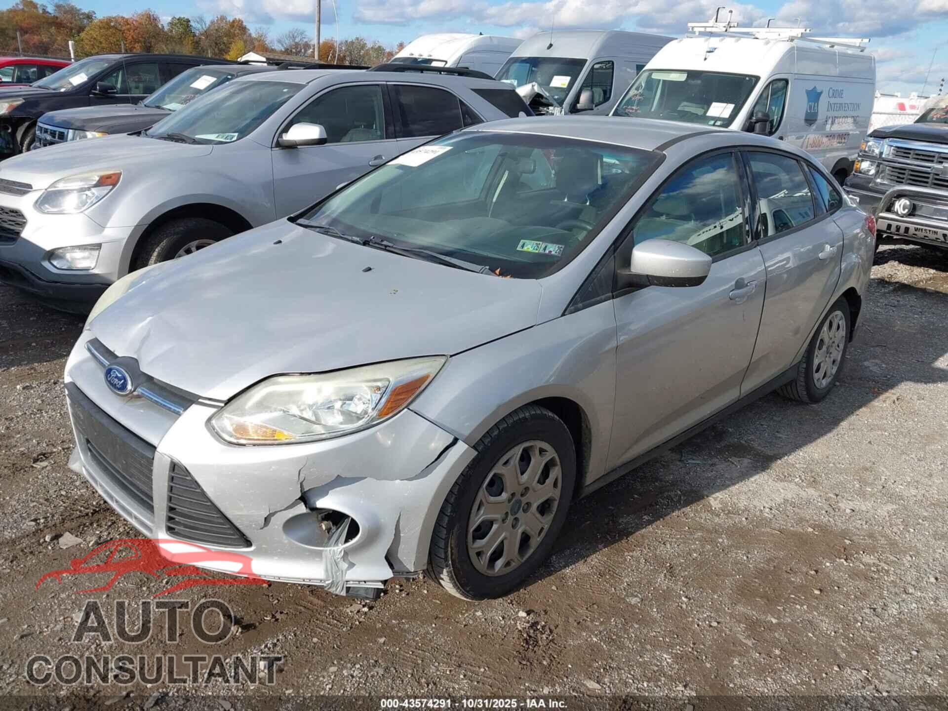 FORD FOCUS 2012 - 1FAHP3F28CL187439