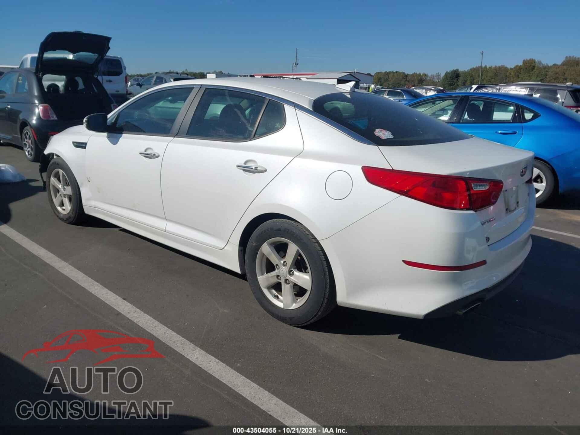 KIA OPTIMA 2015 - KNAGM4A79F5646765