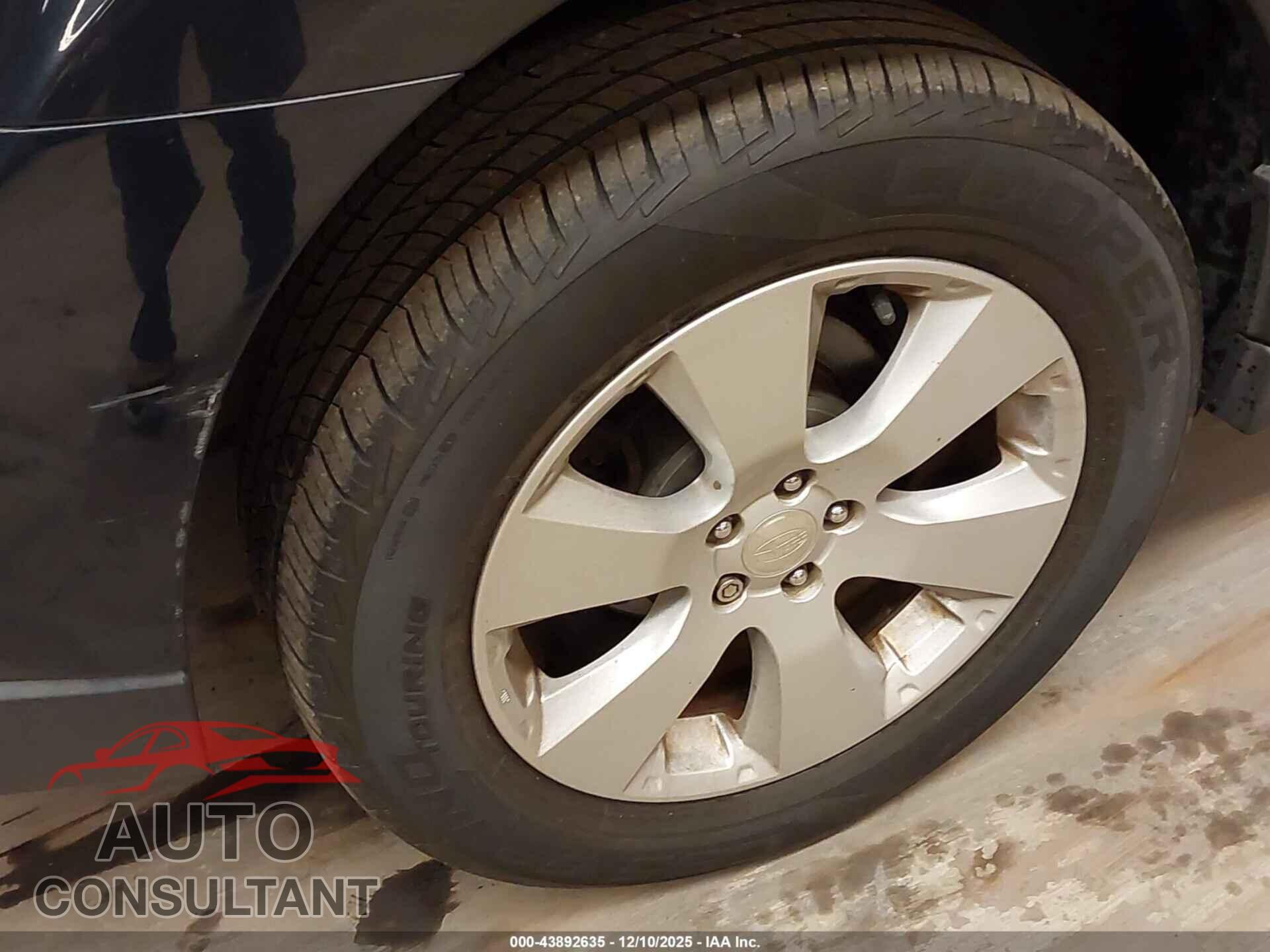 SUBARU OUTBACK 2012 - 4S4BRCCC3C3217577