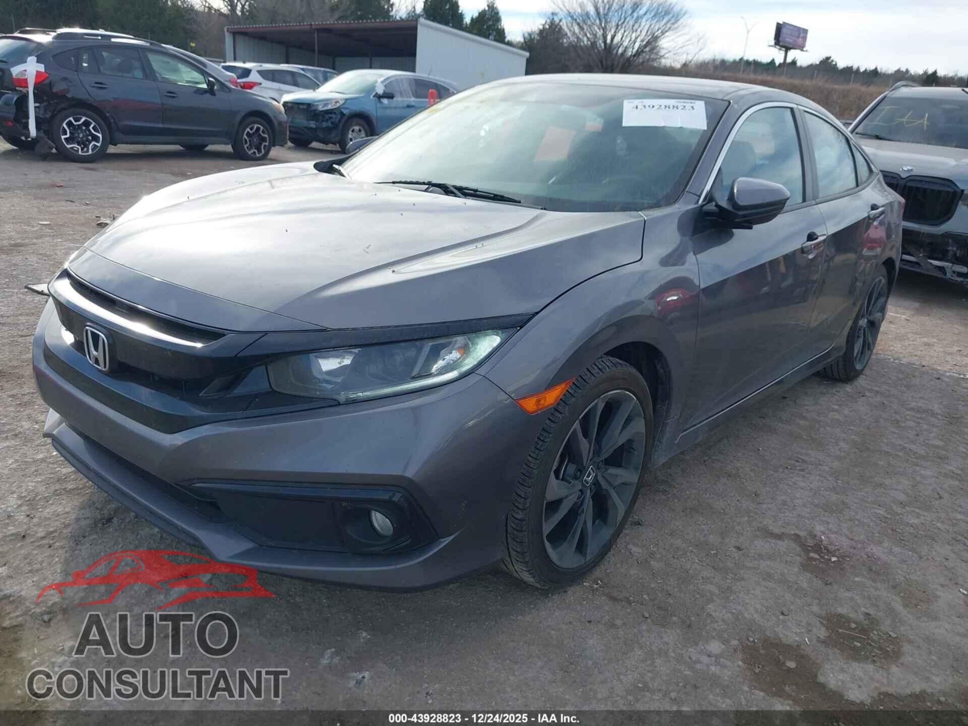 HONDA CIVIC 2020 - 19XFC2F82LE001852