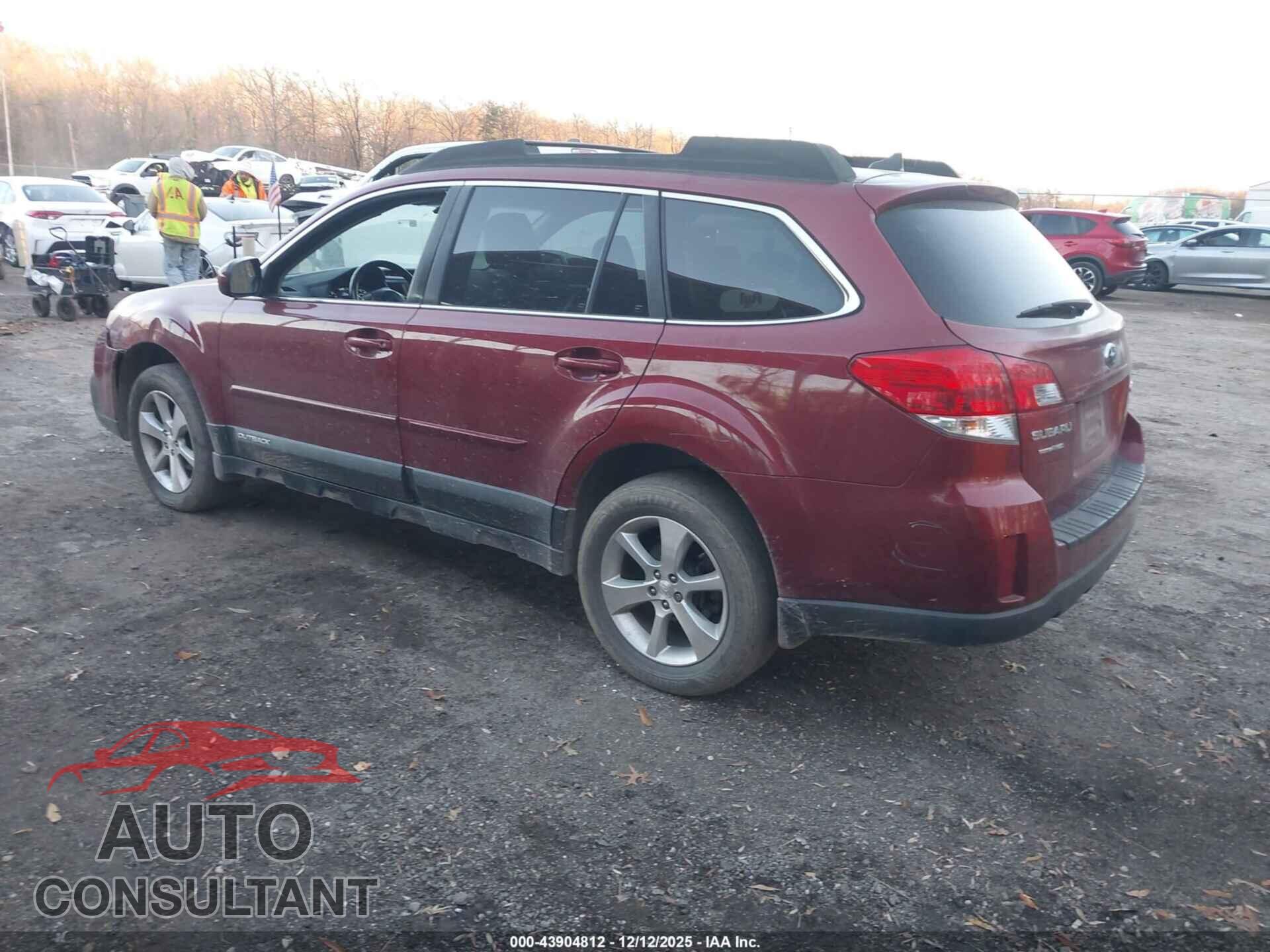 SUBARU OUTBACK 2014 - 4S4BRBLC6E3316424