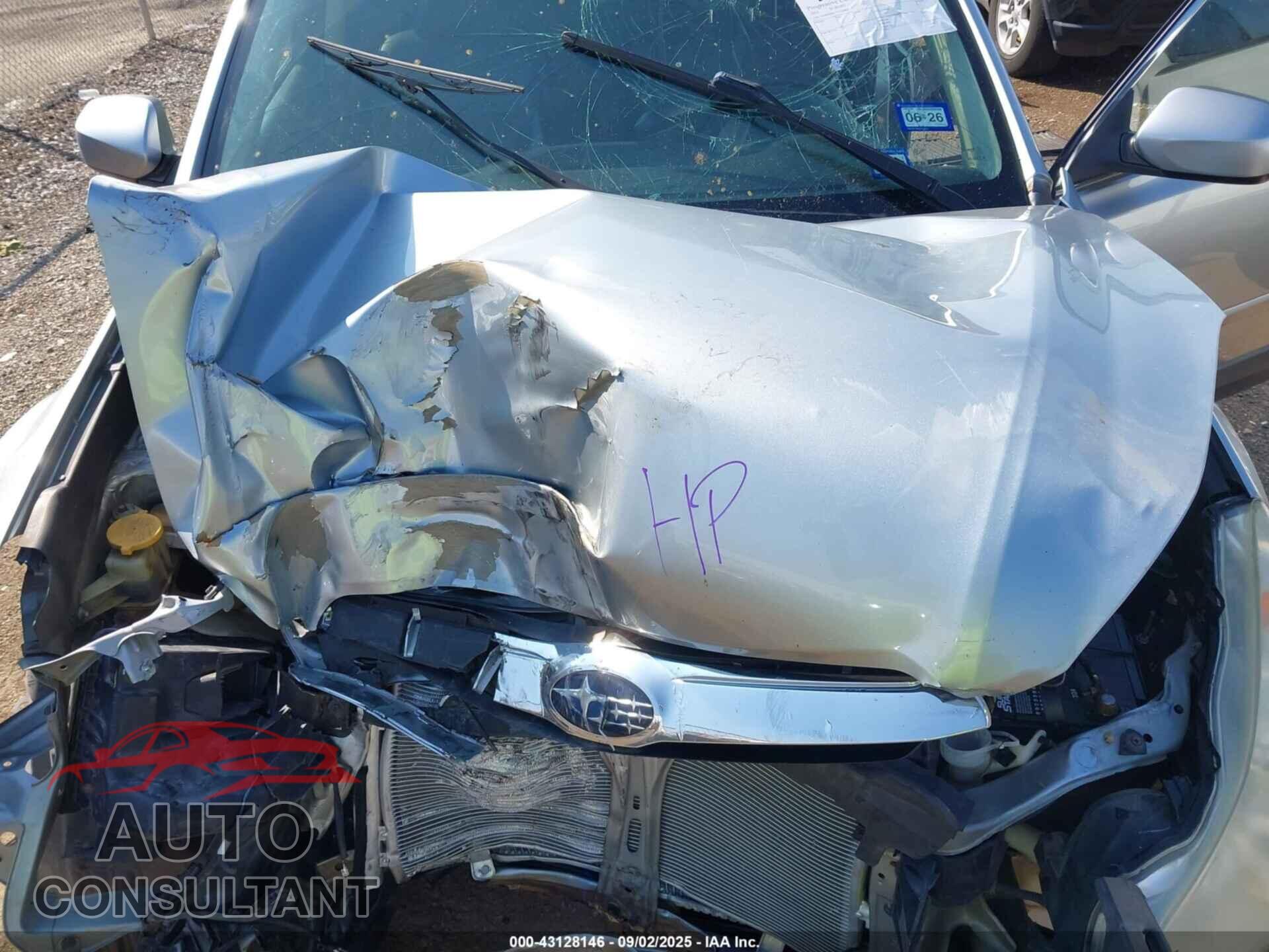 SUBARU OUTBACK 2012 - 4S4BRBKC7C3258807