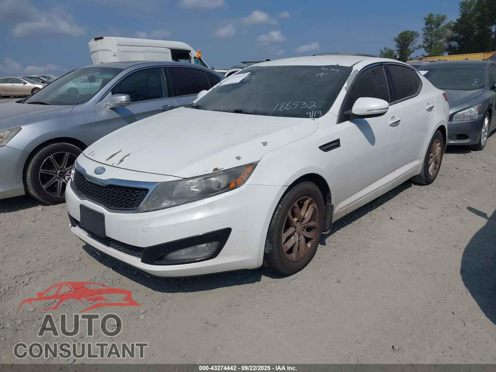 KIA OPTIMA 2013 - 5XXGM4A72DG188532