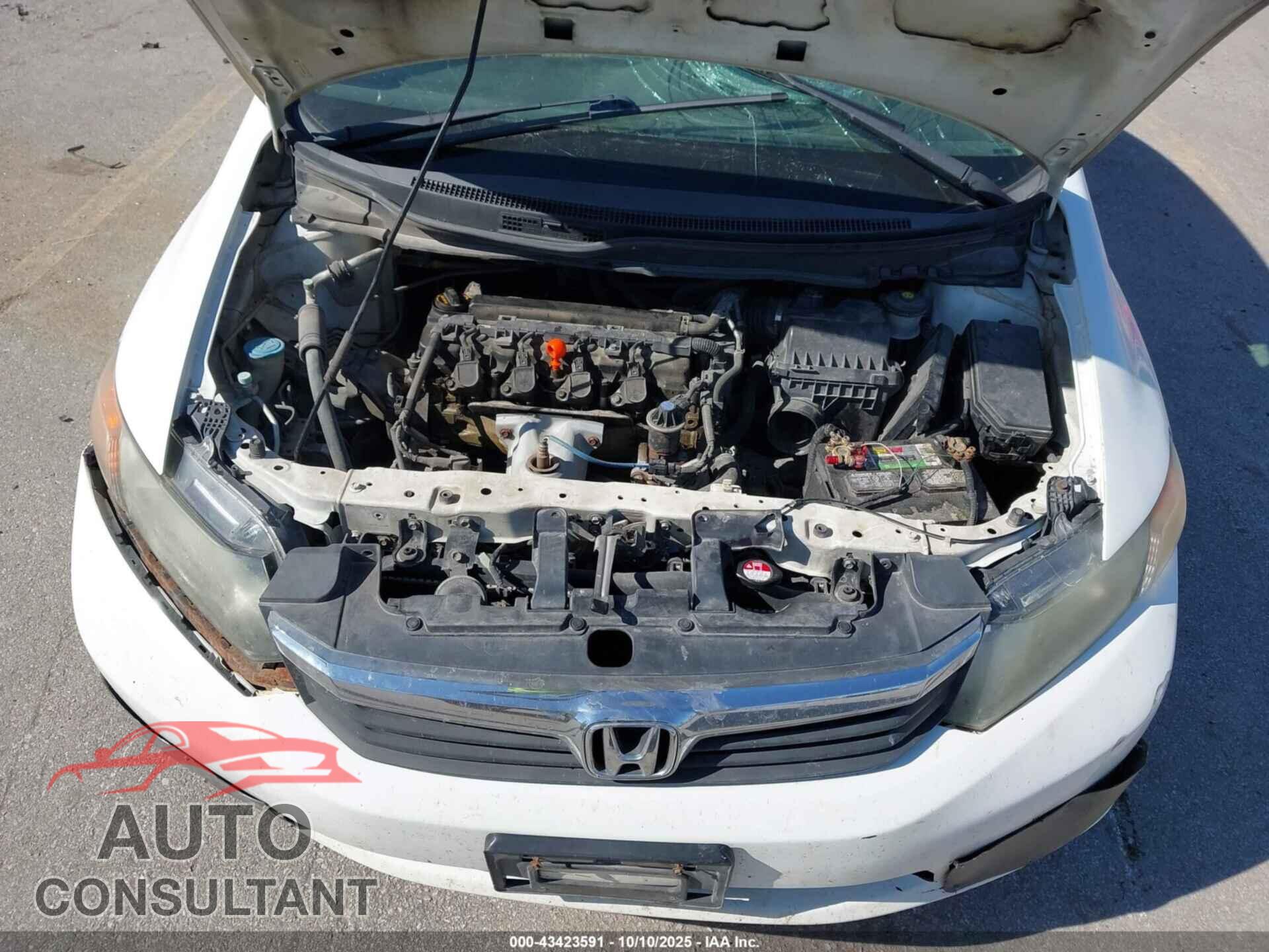 HONDA CIVIC 2012 - 19XFB2F99CE036285
